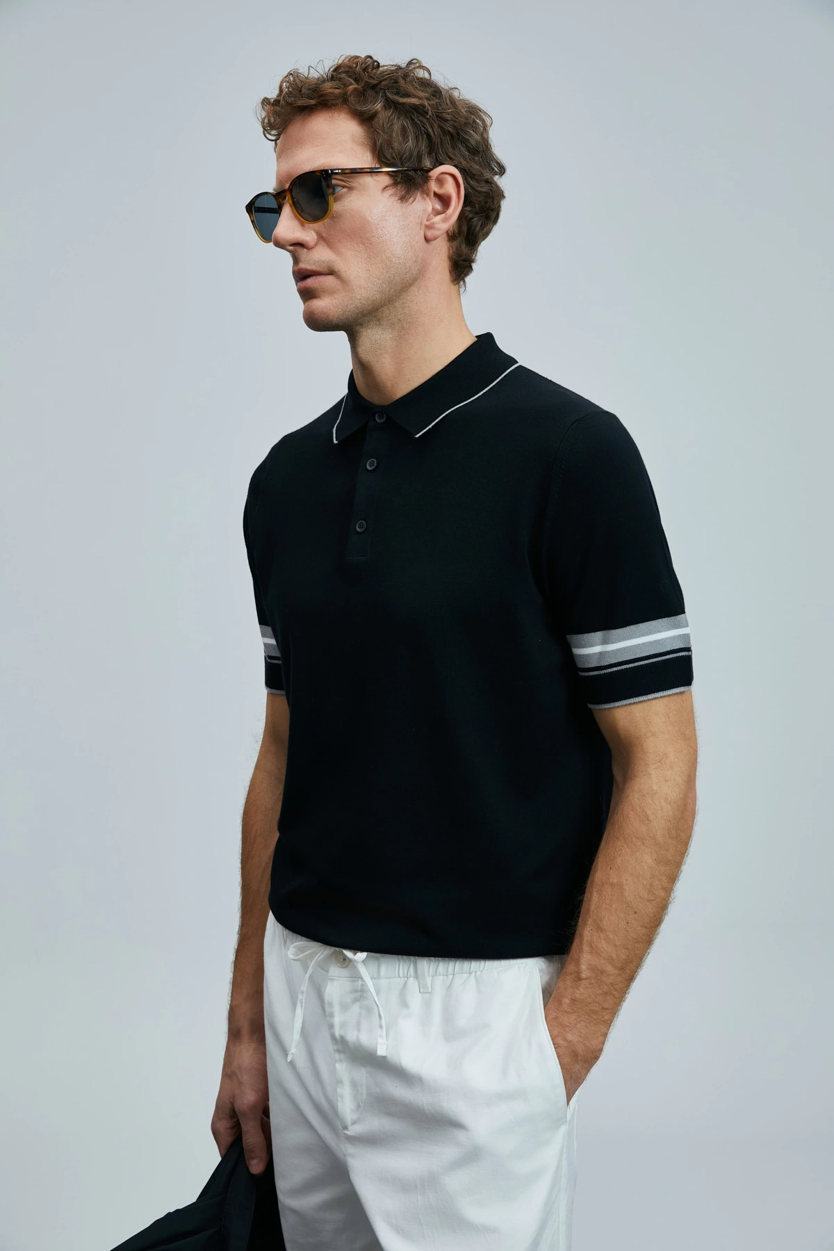 Lufian Erkek Noah Siyah T-Shirt 111090112