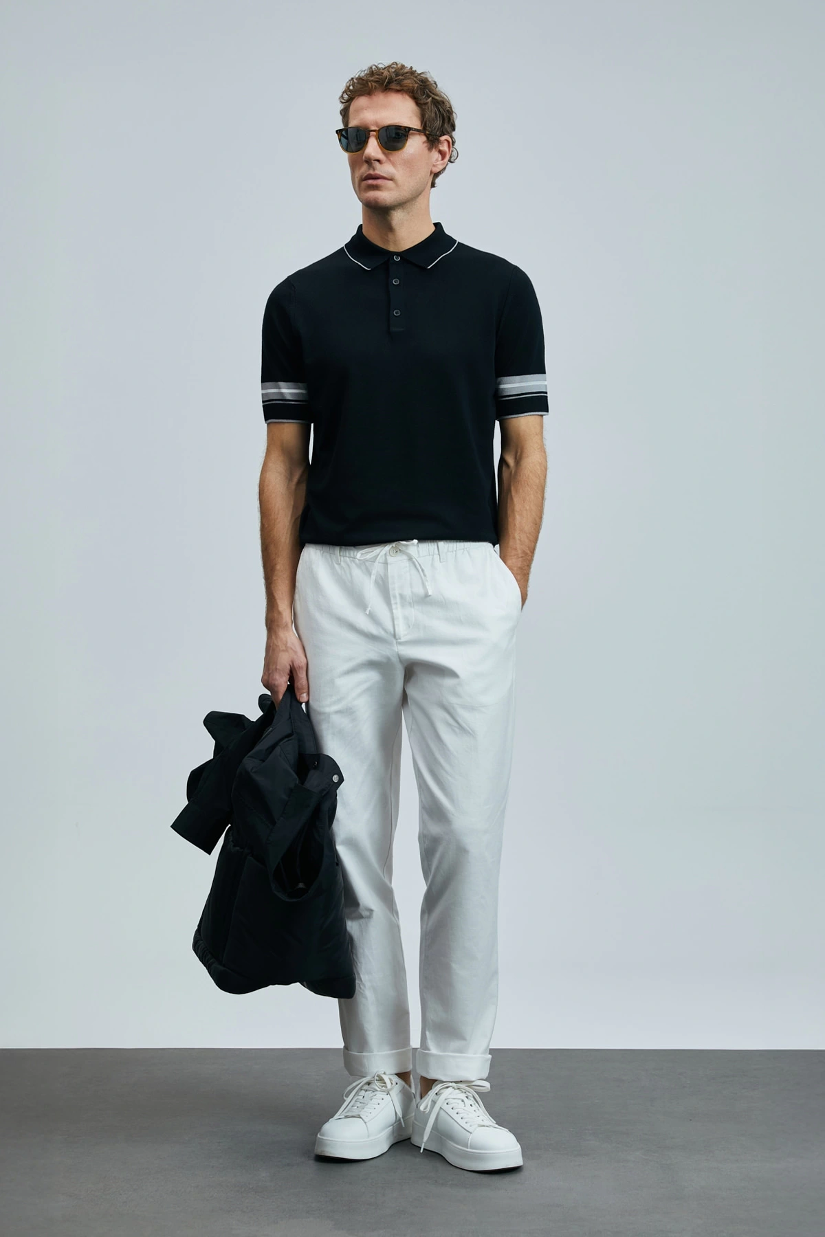 Lufian Erkek Noah Siyah T-Shirt 111090112