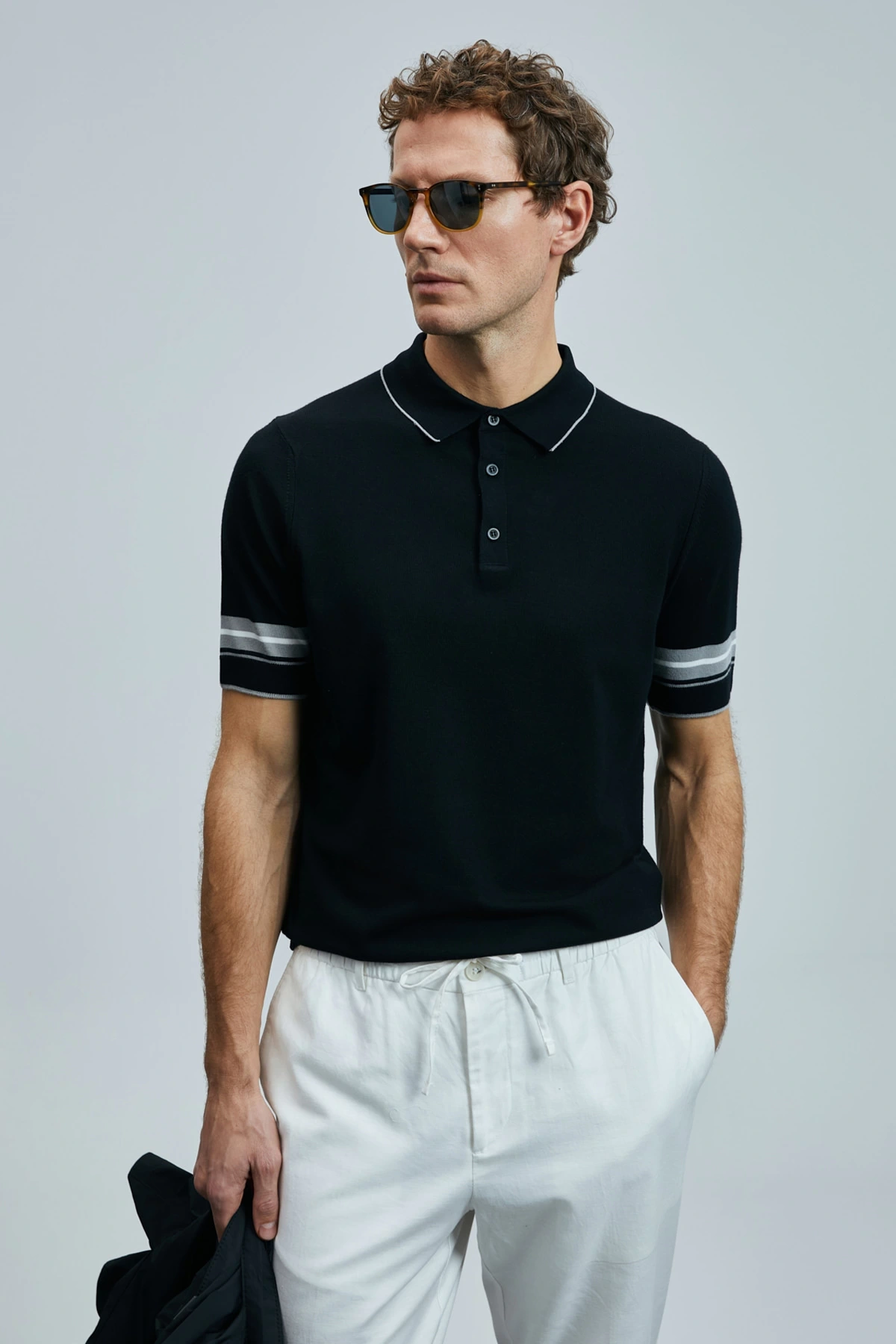 Lufian Erkek Noah Siyah T-Shirt 111090112