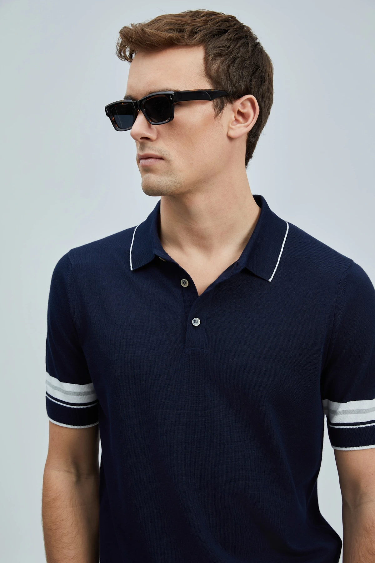 Lufian Erkek Noah Lacivert T-Shirt 111090112