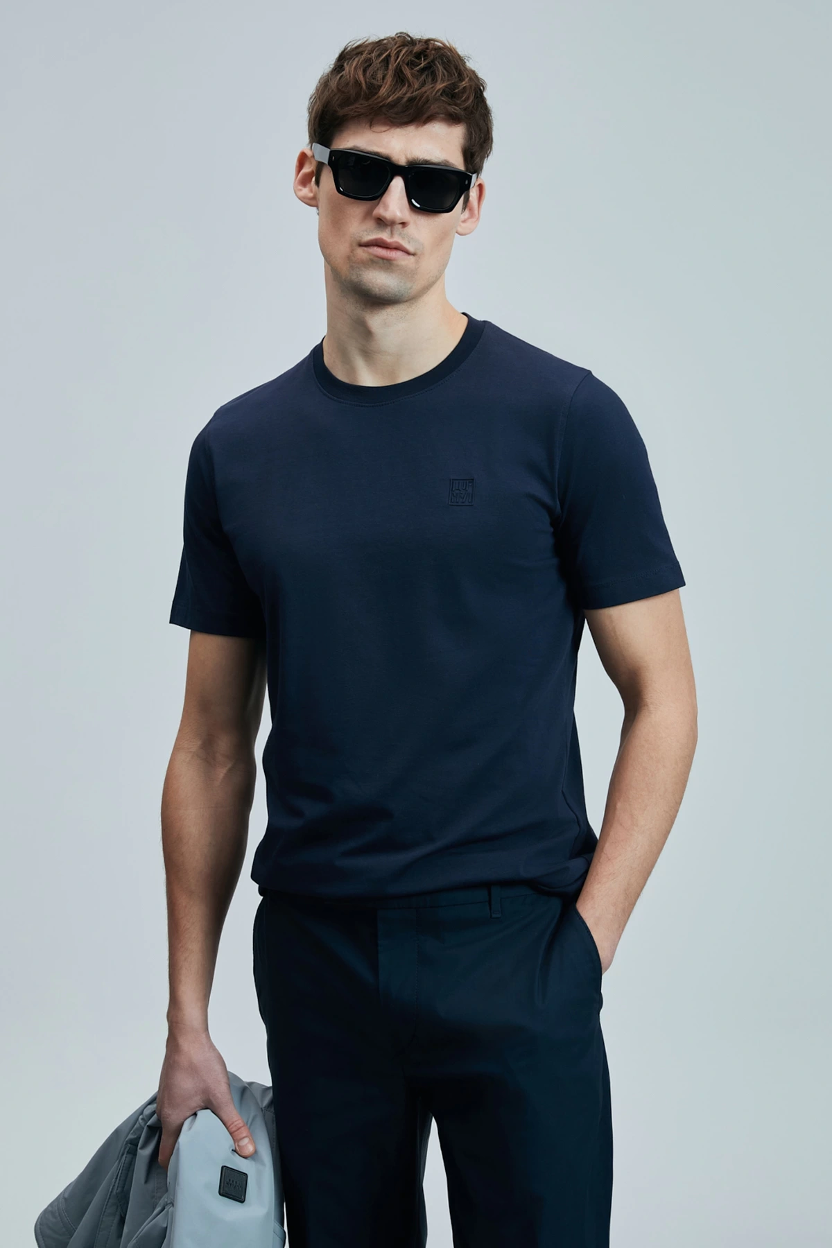 Lufian Erkek Pablo Lacivert T-Shirt 111020265