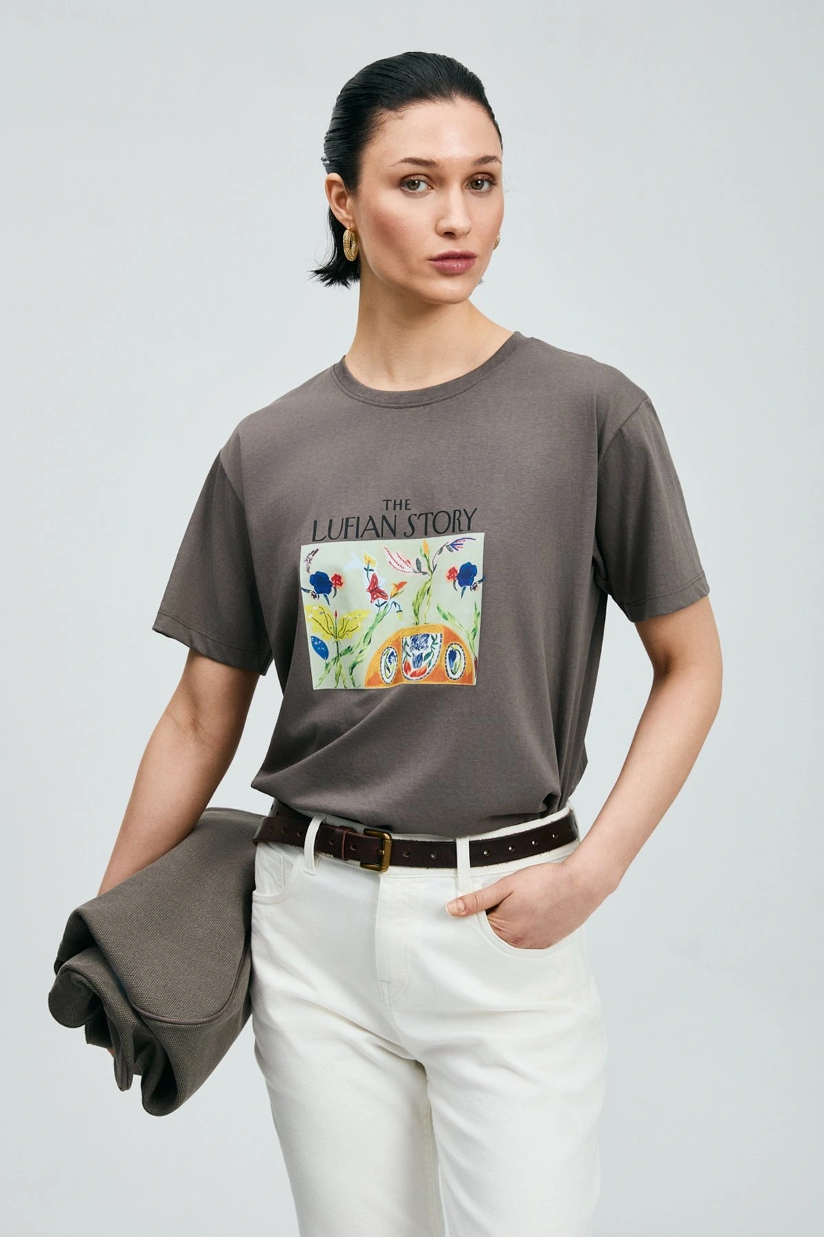 Lufian Poly Kadın T-Shirt 121020040