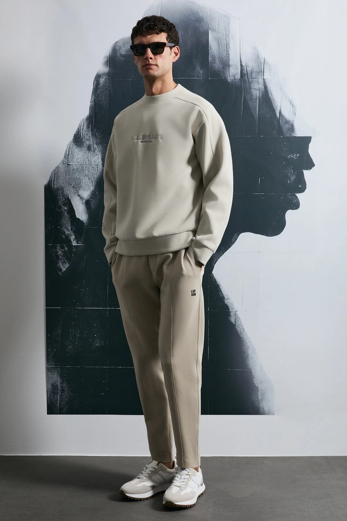 Lufian Rex Erkek Bej Eşofman Altı 112050075