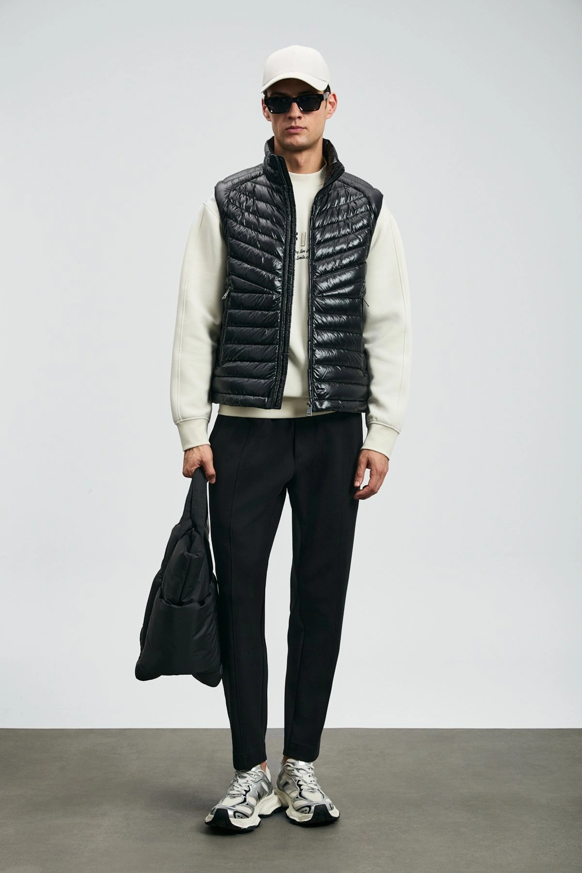 Lufian Rex Erkek Siyah Eşofman Altı 112050075