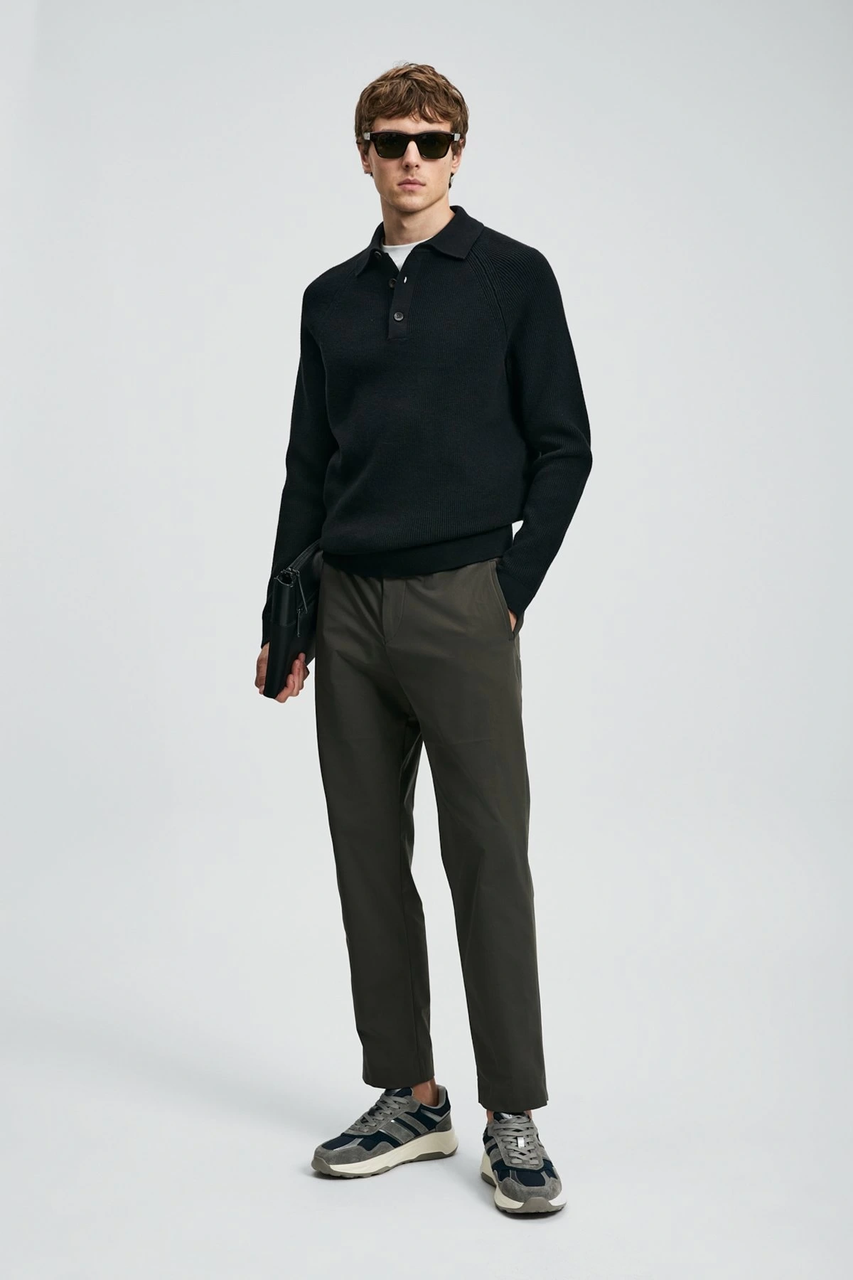 Lufian Erkek Rufus Siyah Kazak 112090170