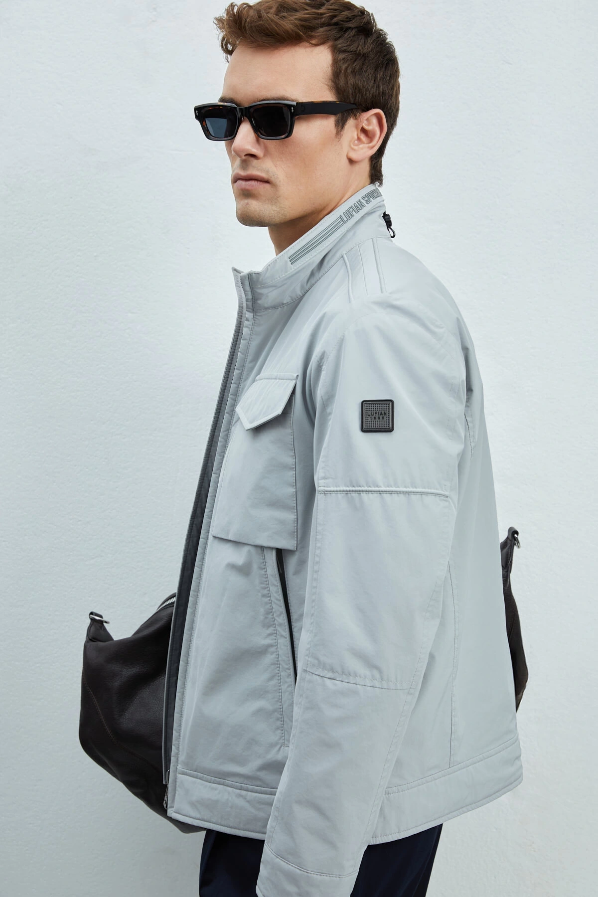 Lufian Scott Erkek Açık Gri Mont 111120066