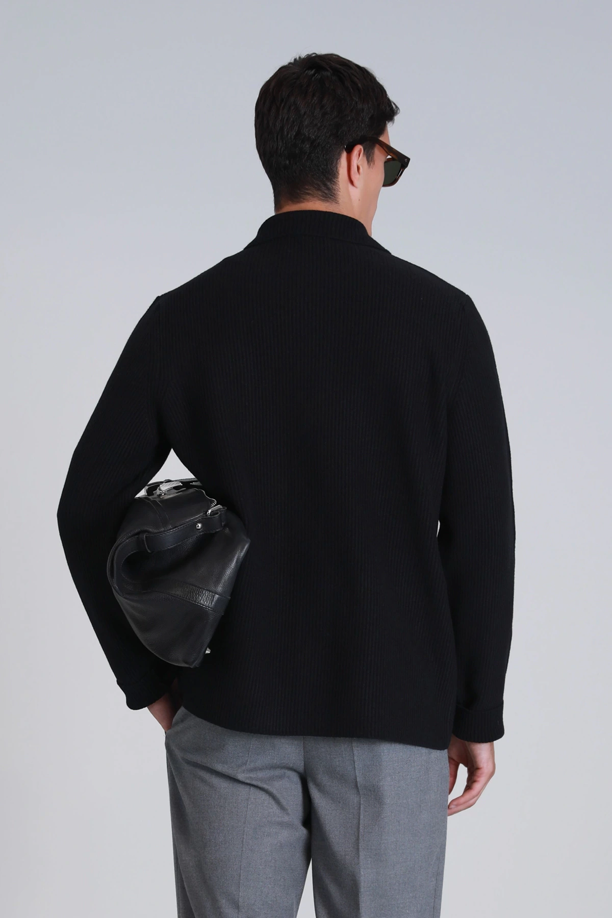 Lufian Shay Erkek Siyah Hırka 112100066