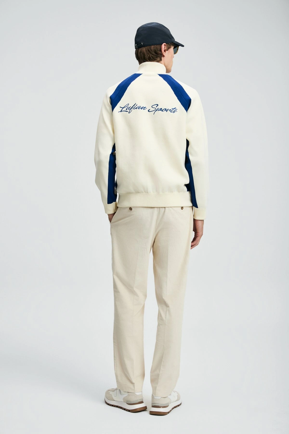 Lufian Erkek Shine Kırık Beyaz Hırka 112100081