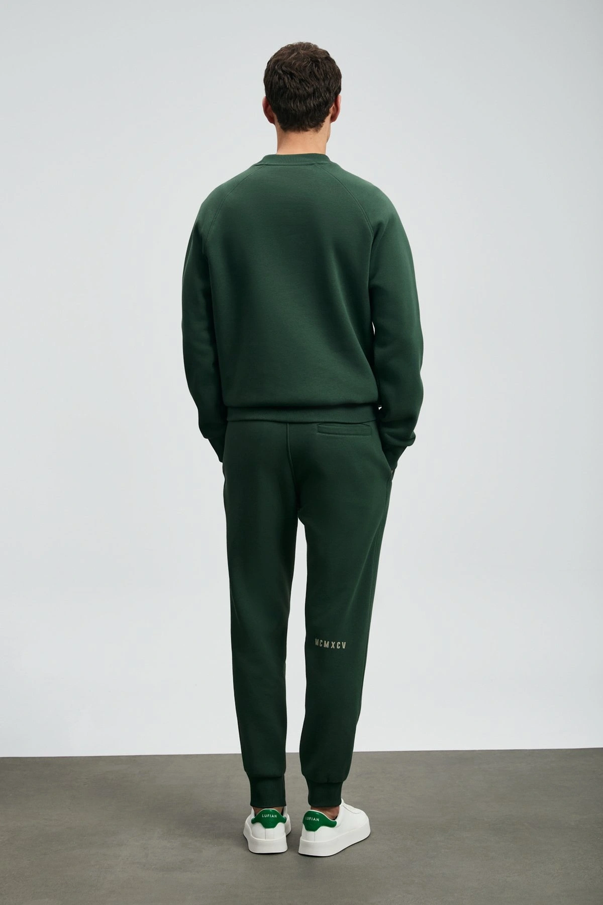 Lufian Sigma Erkek Çimen Yeşili Sweatshirt 112030186