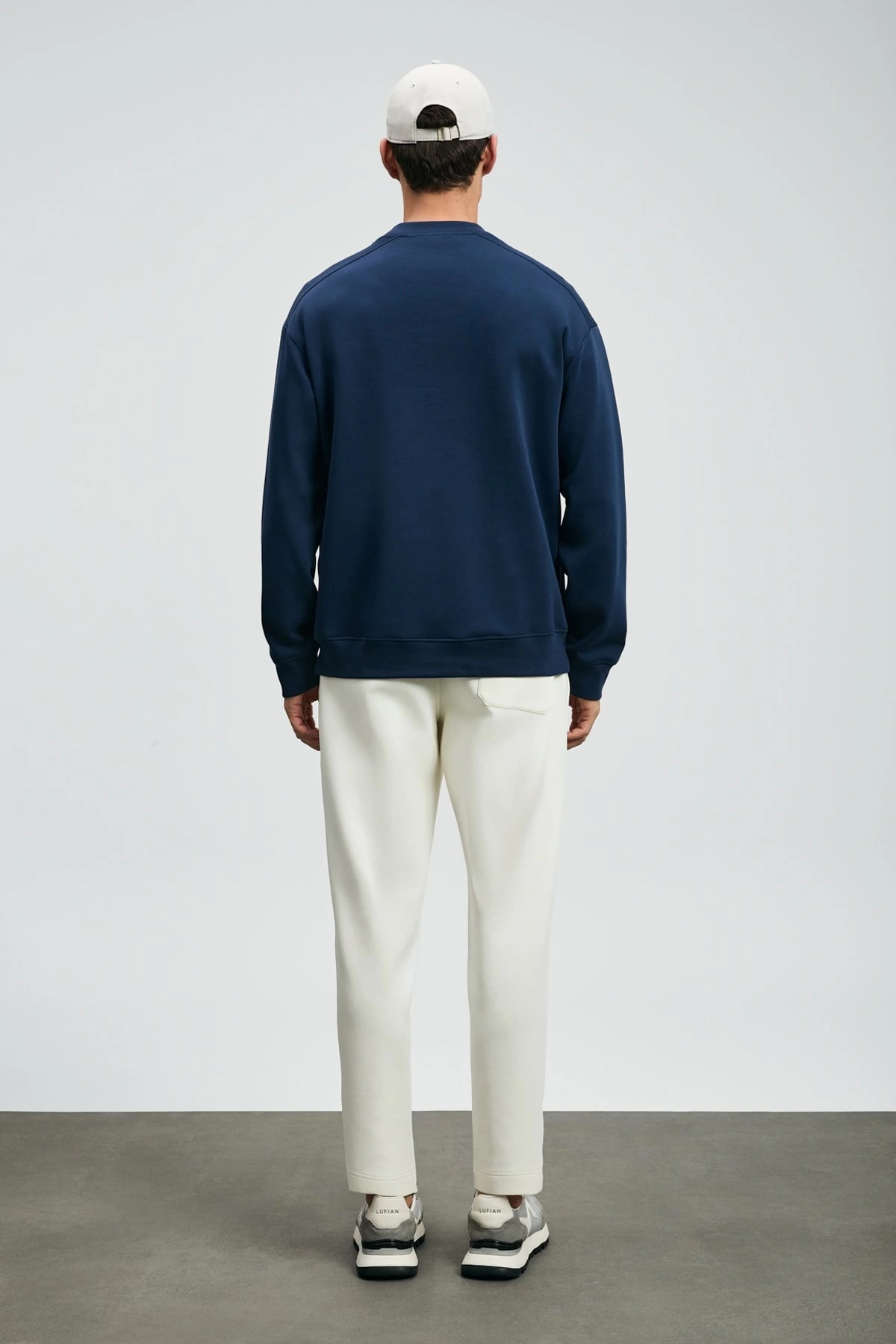 Lufian Erkek Simba Lacivert Sweatshirt 112030175