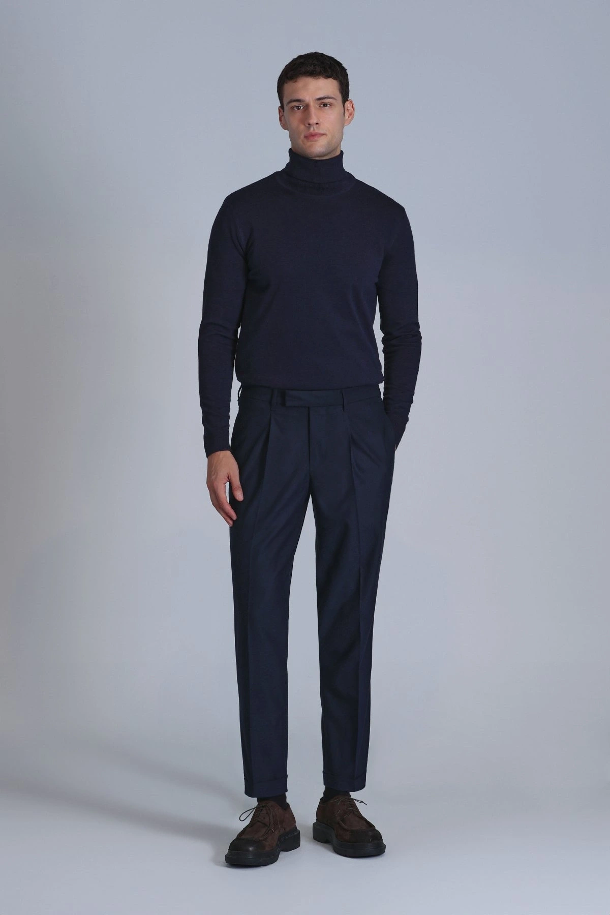 Lufian Soil Erkek Lacivert Kazak 112090126