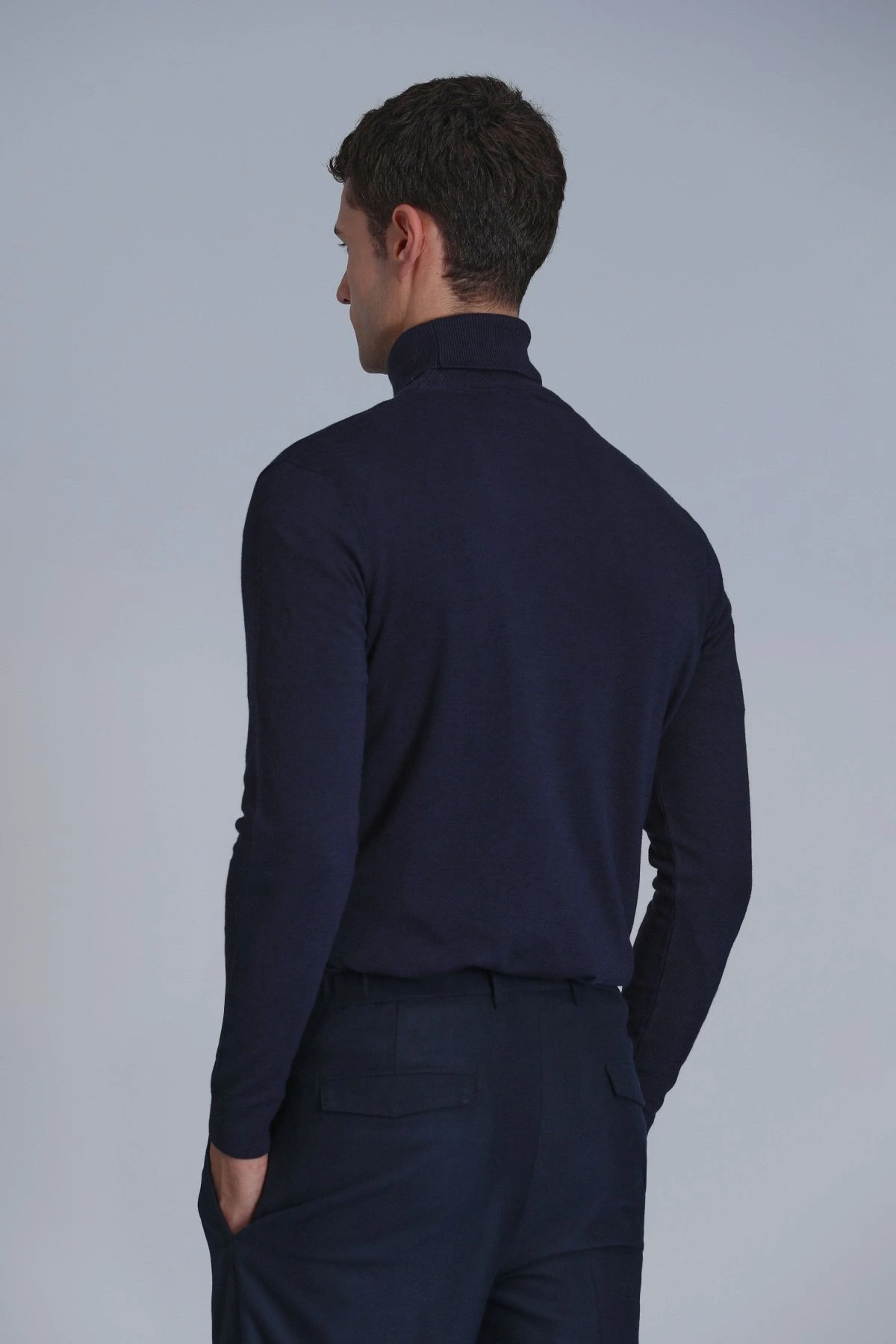 Lufian Soil Erkek Lacivert Kazak 112090126