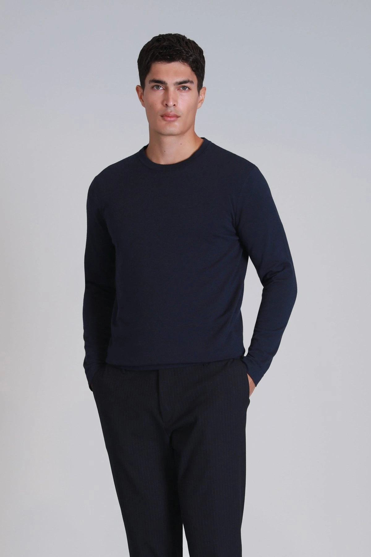 lufian Stone Erkek Lacivert Kazak 112090124