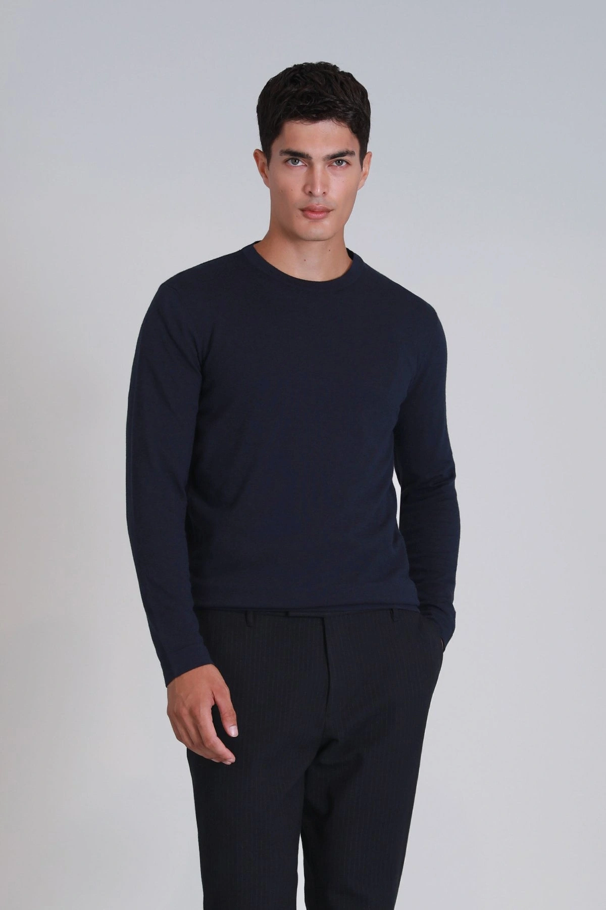 lufian Stone Erkek Lacivert Kazak 112090124