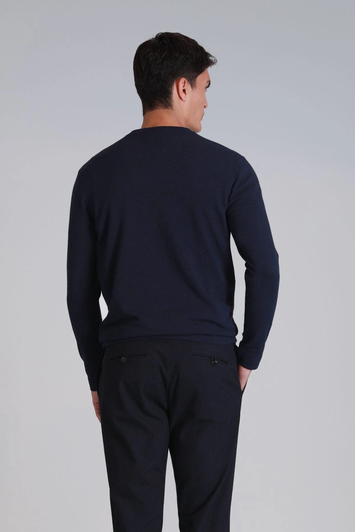 lufian Stone Erkek Lacivert Kazak 112090124