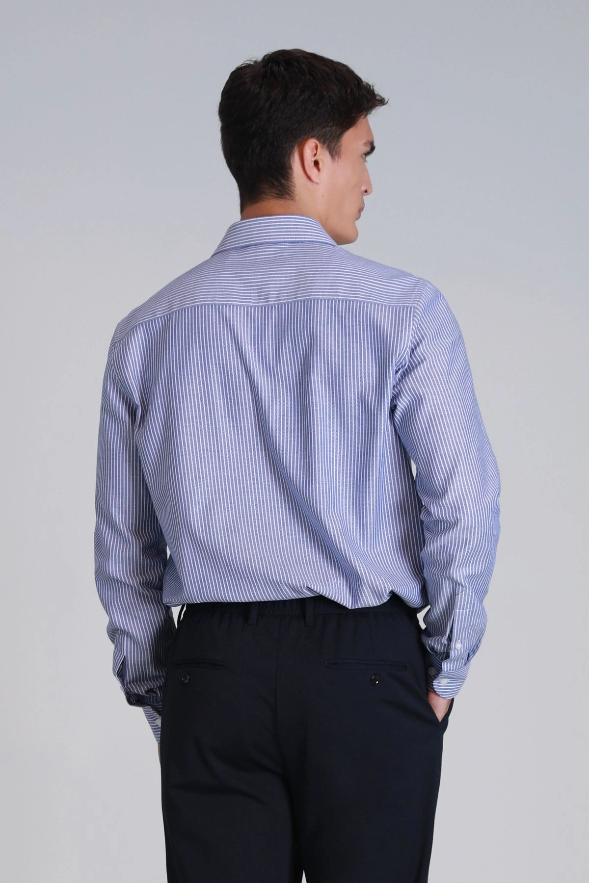 Lufian Strit Erkek Lacivert Gömlek 112010644