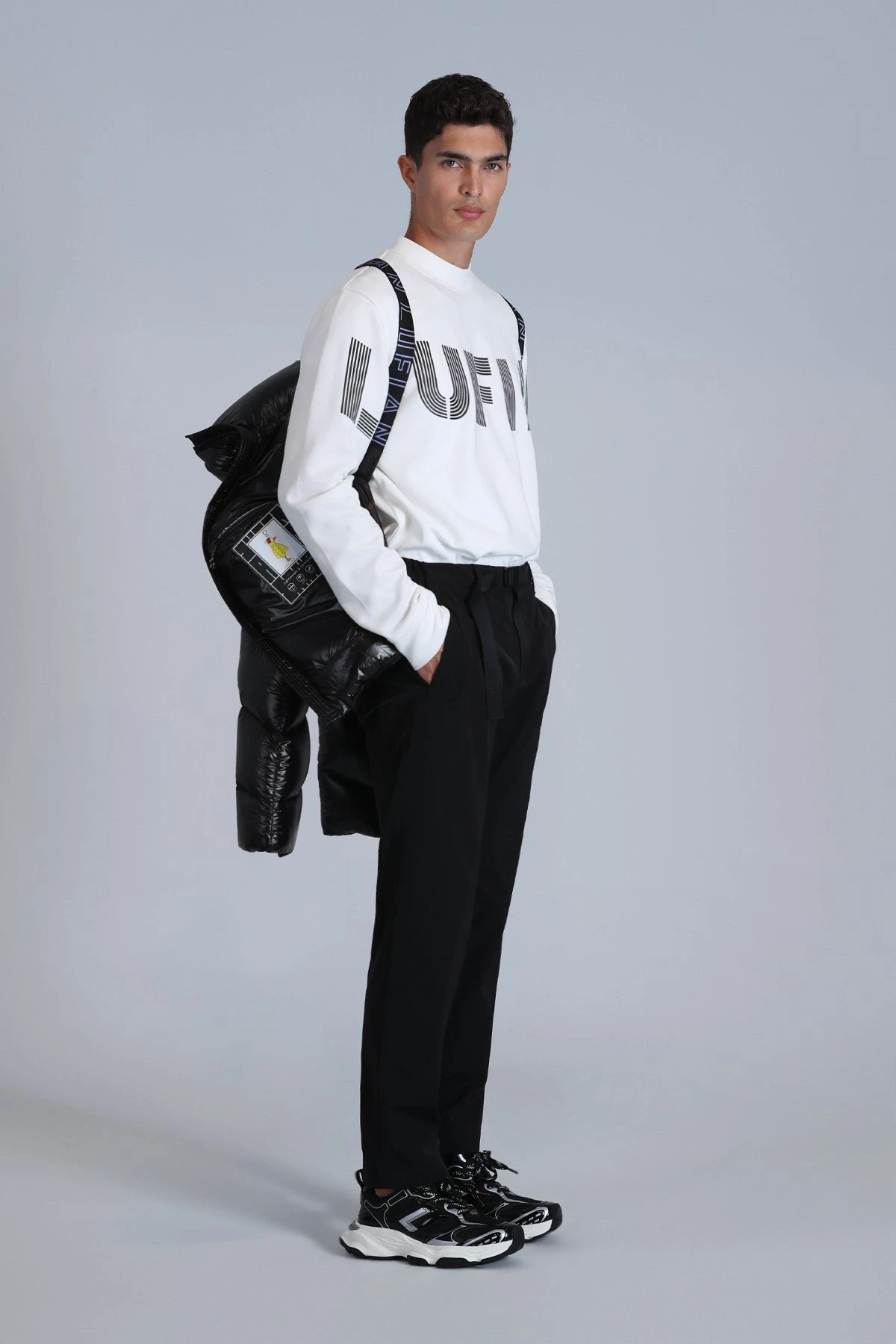 Lufian Todillo Erkek Kırık Beyaz Sweatshirt 112030158