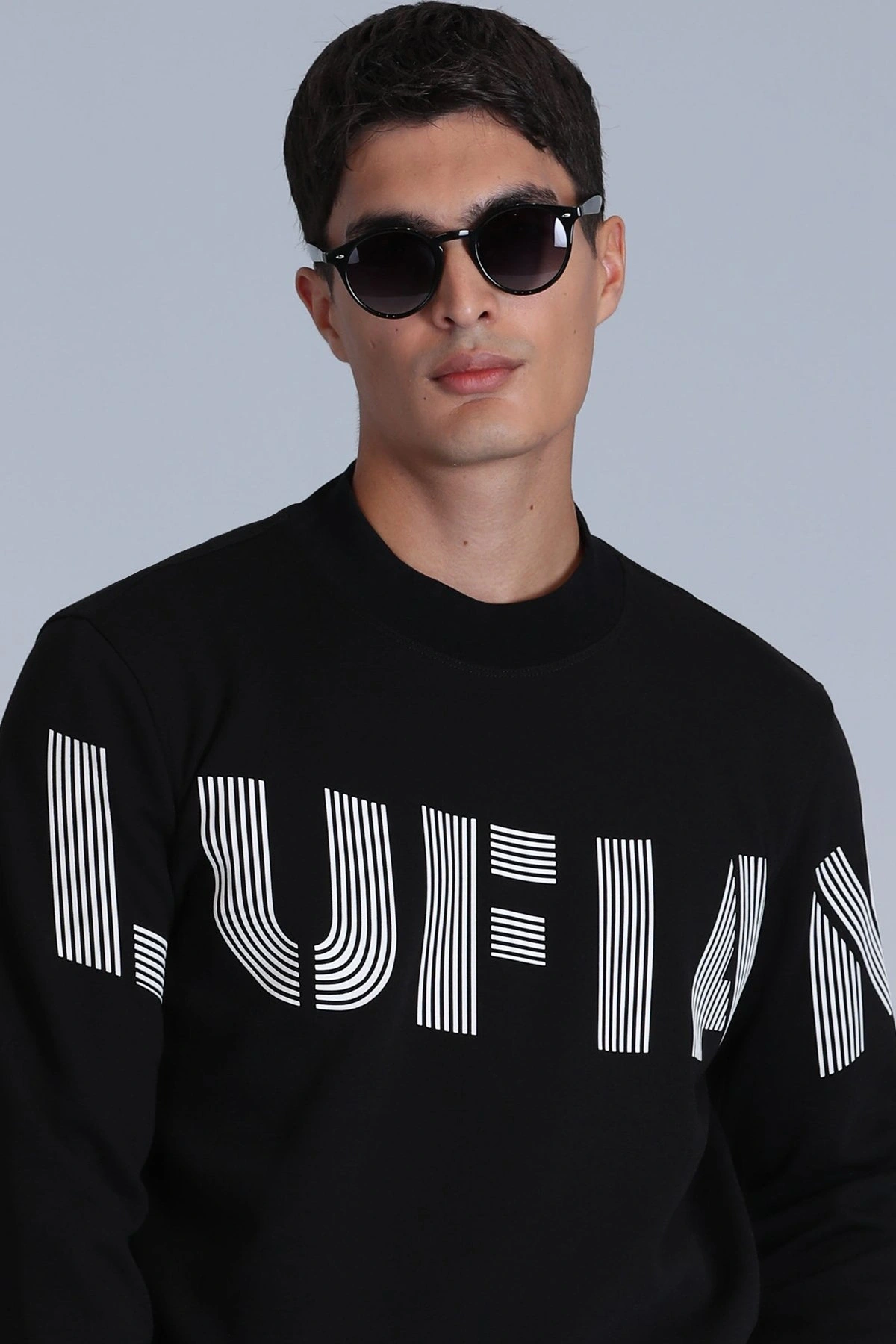 Lufian Todillo Erkek Siyah Sweatshirt 112030158