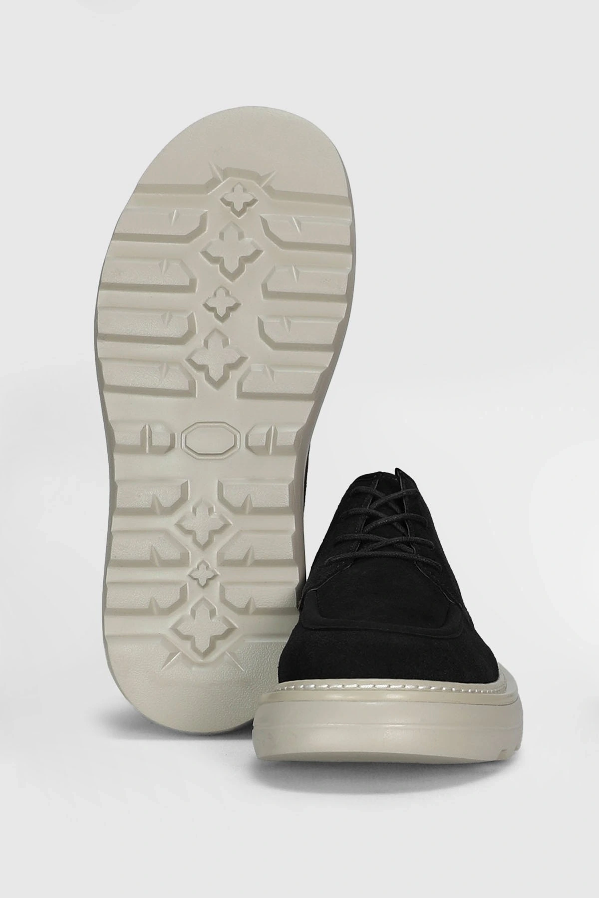 Lufian William Erkek Siyah Deri Sneaker 112230246