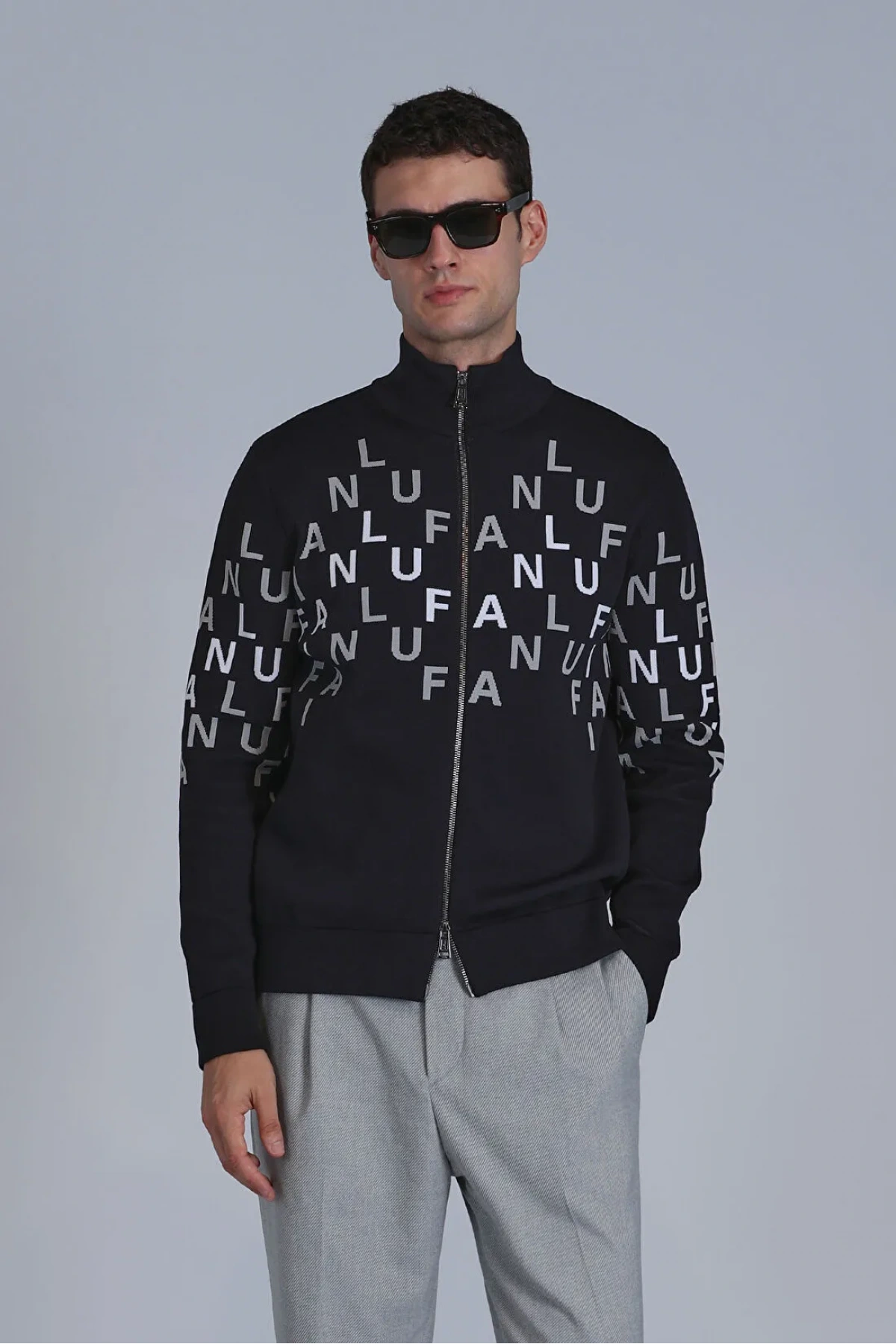 Lufian Writer Erkek Siyah Hırka 112100062