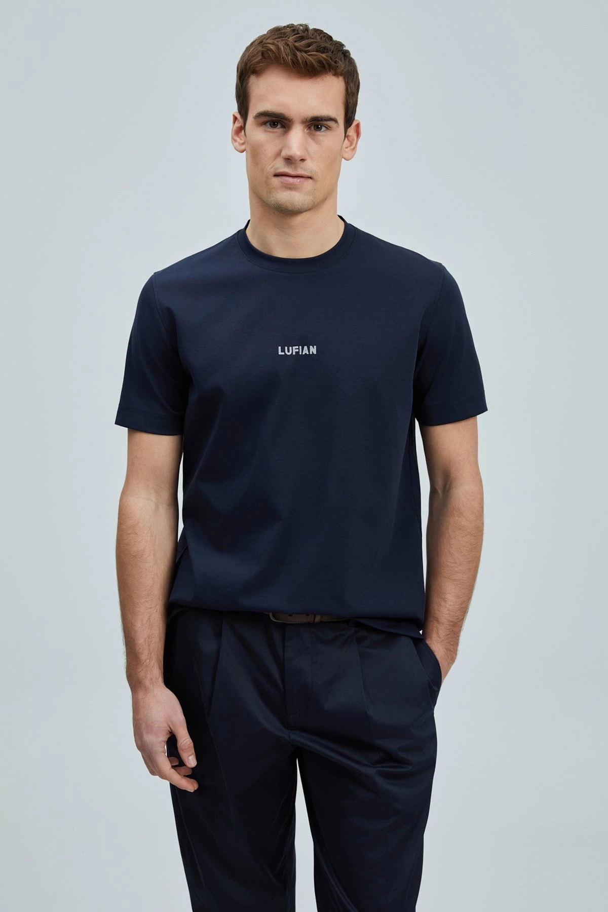 Lufian Erkek Yuvarlak Yaka Marcus T-Shirt 111020235