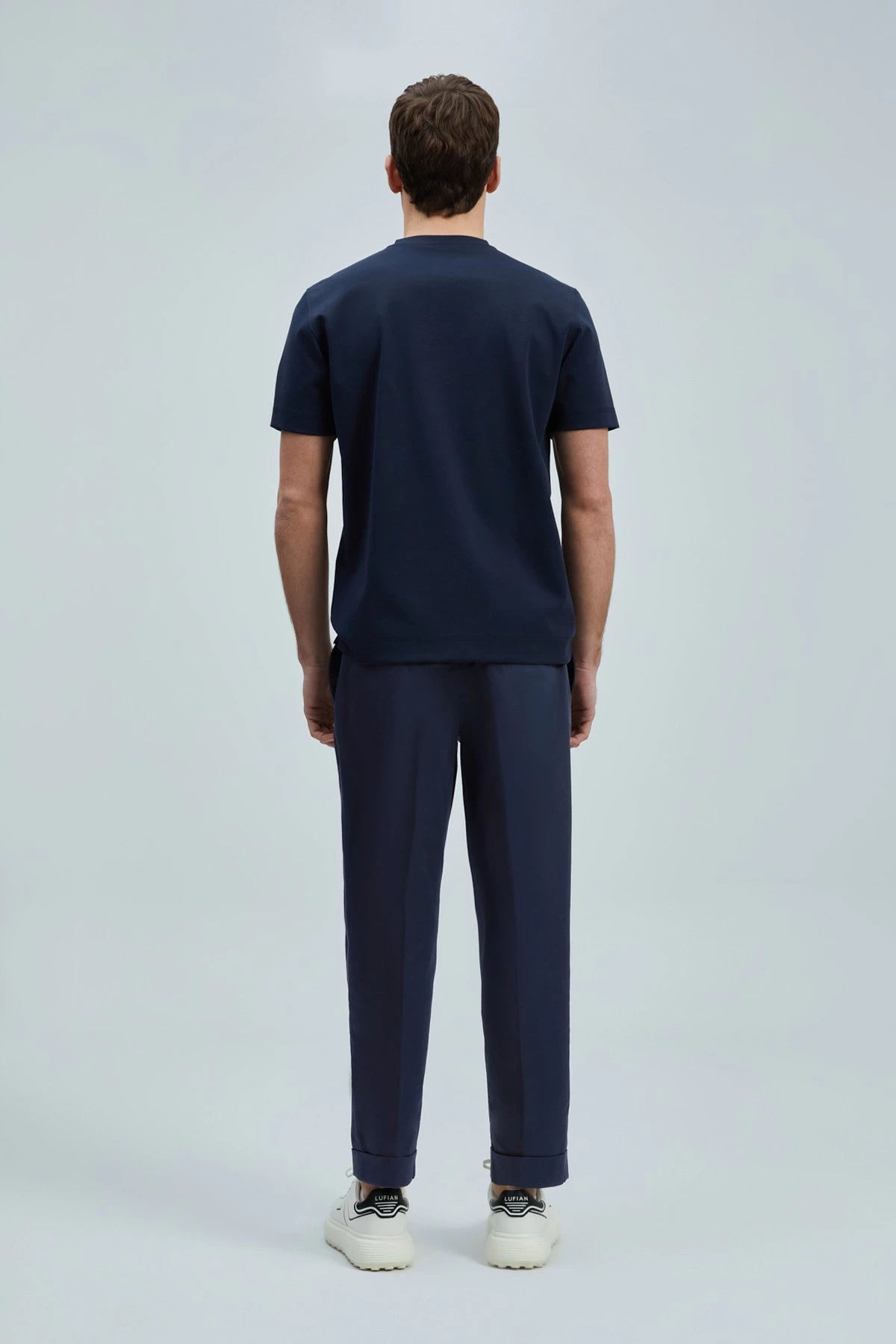 Lufian Erkek Yuvarlak Yaka Marcus T-Shirt 111020235