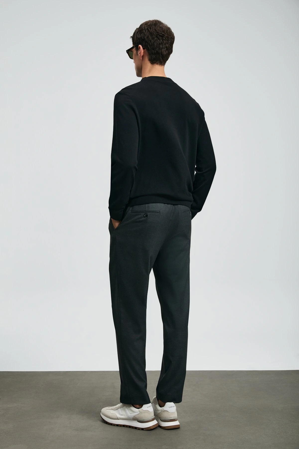 Lufian Erkek Zen Siyah Kazak 112090163