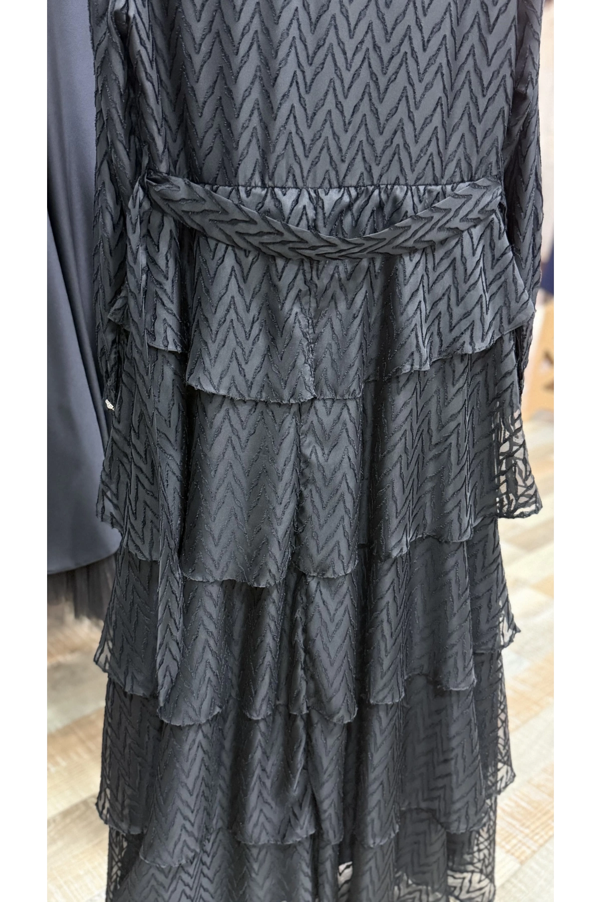 Matex Uzun Düğmeli Elbise 9060