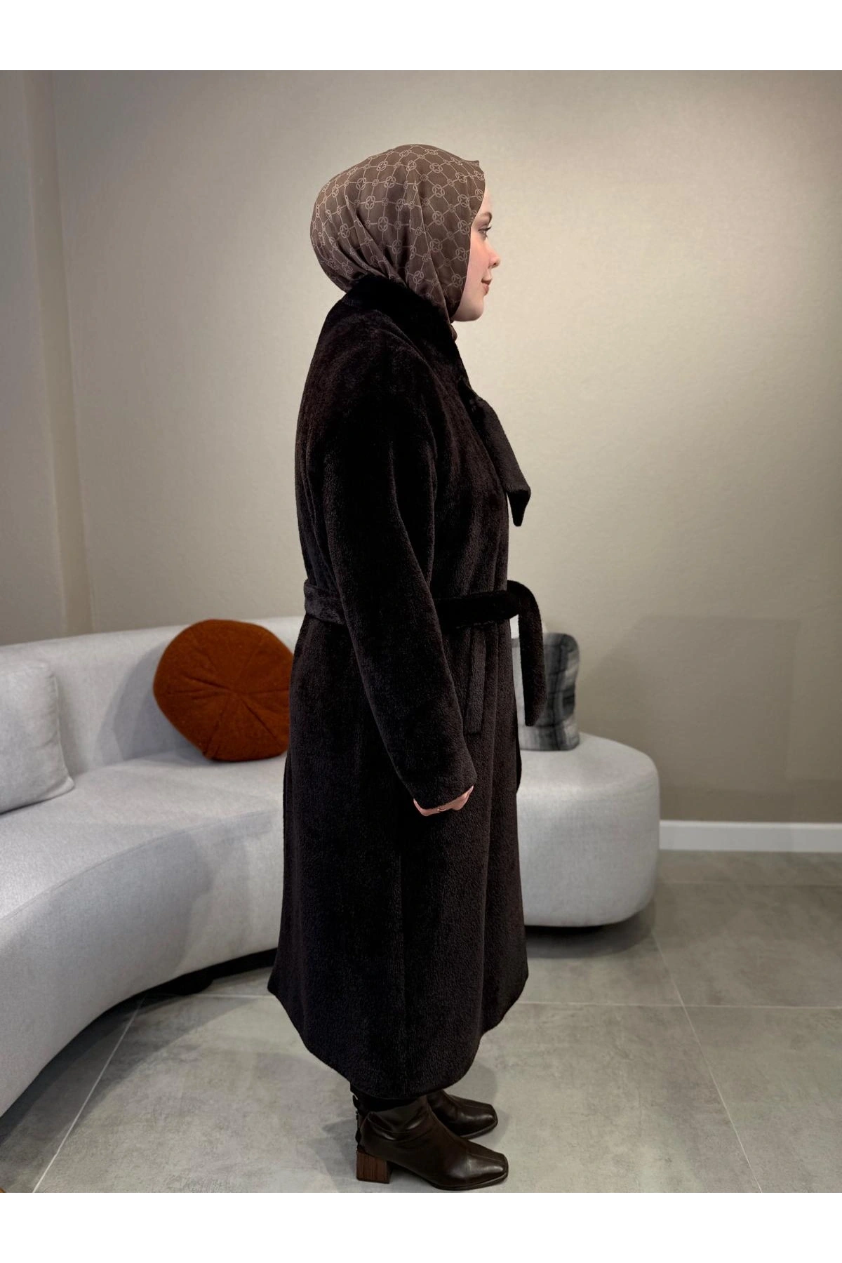 Matex Yaka Detay Uzun Kaban 8250