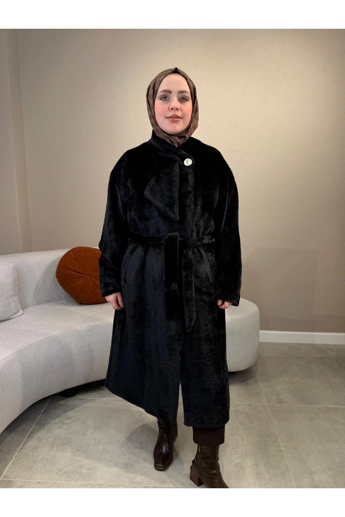 Matex Yaka Detay Uzun Kaban 8250