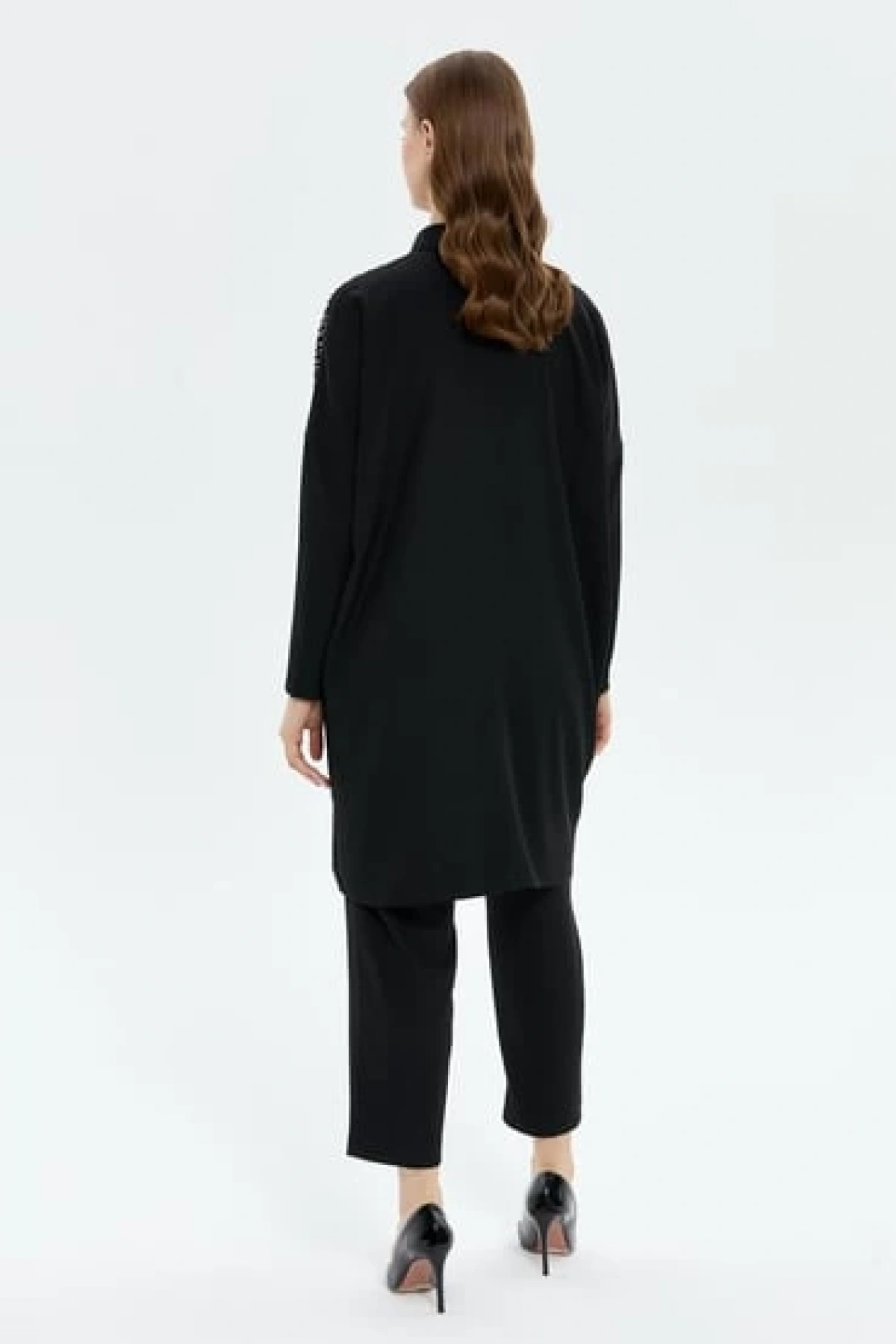 Müsemma Taş Detaylı Mehtap Gömlek 0008