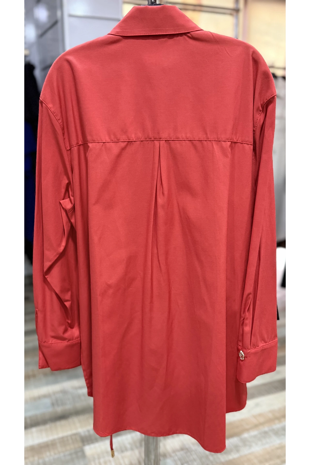 my312 Düğme Detaylı Gömlek 25S8602 Mercan