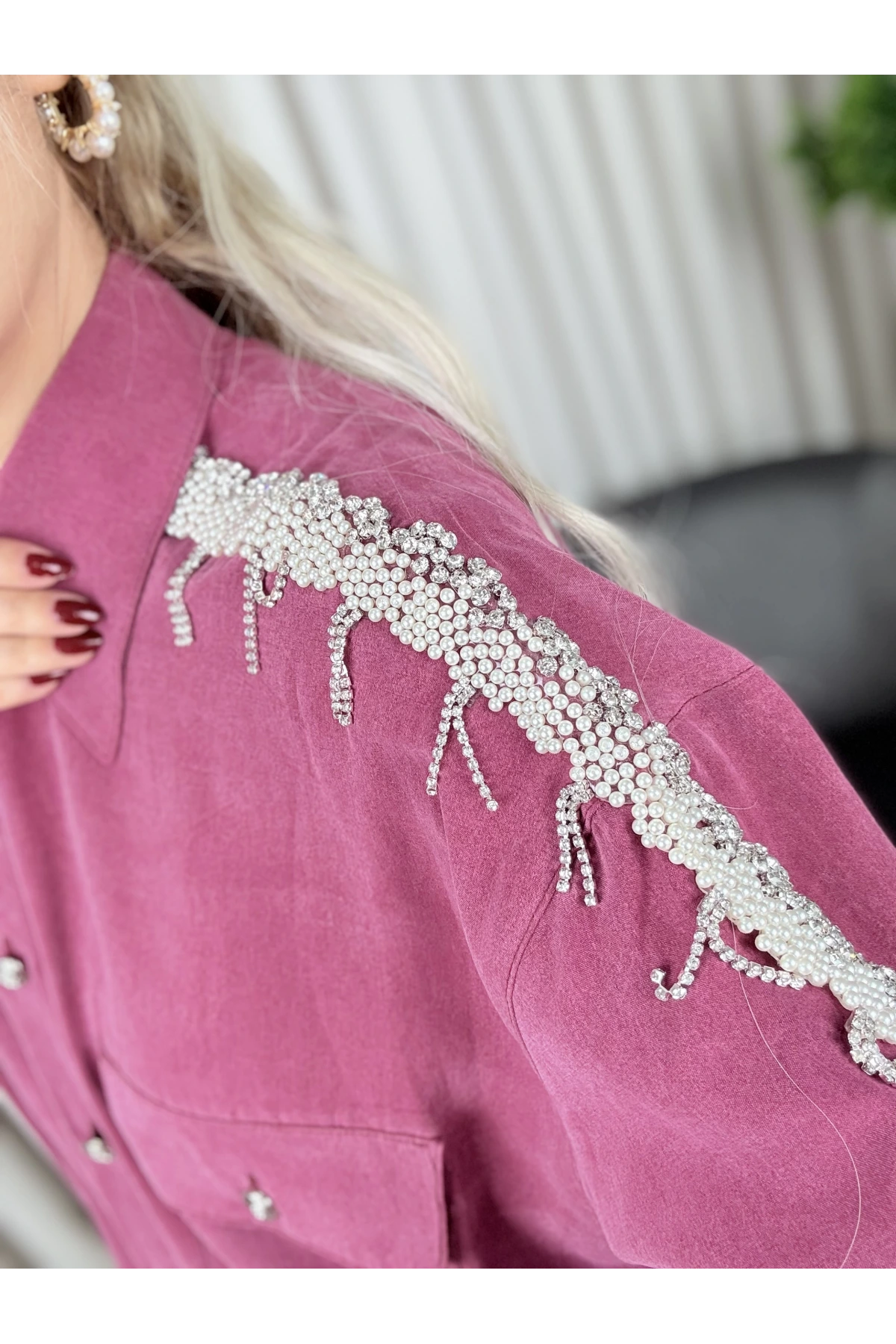 my312 Omzu İncili Tnsel Takım 25S1433