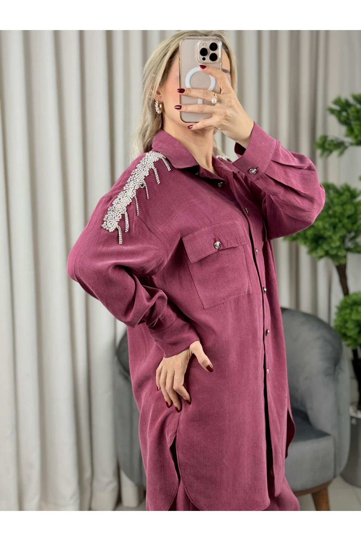 my312 Omzu İncili Tnsel Takım 25S1433