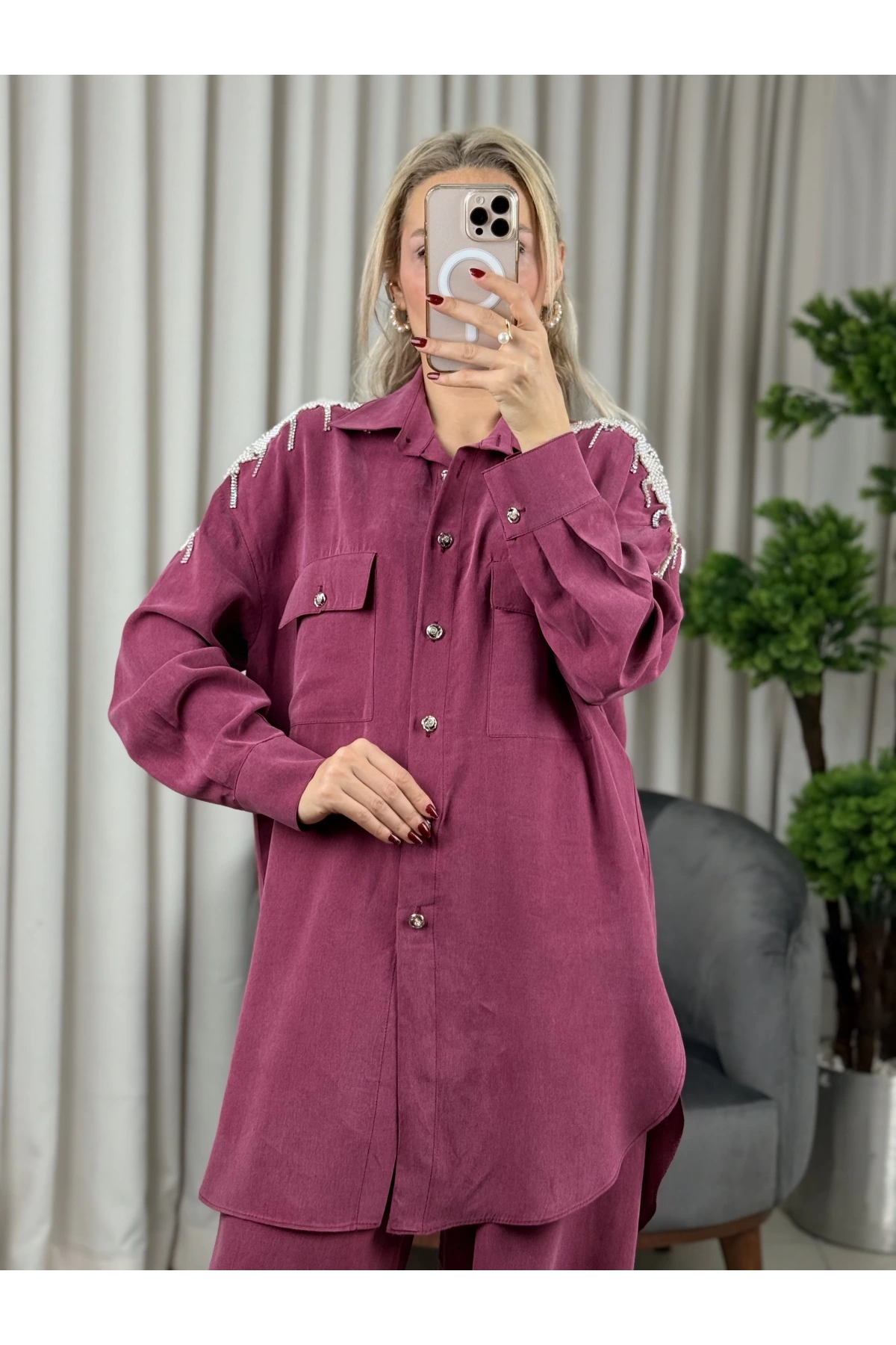 my312 Omzu İncili Tnsel Takım 25S1433