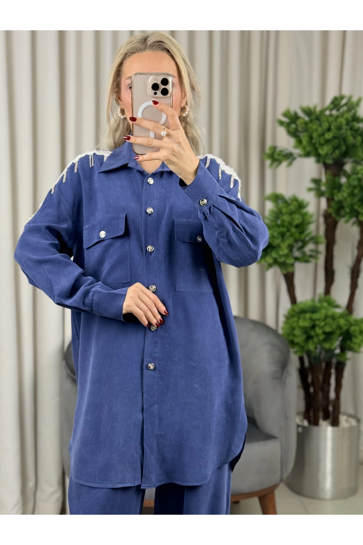 my312 Omzu İncili Tnsel Takım 25S1433