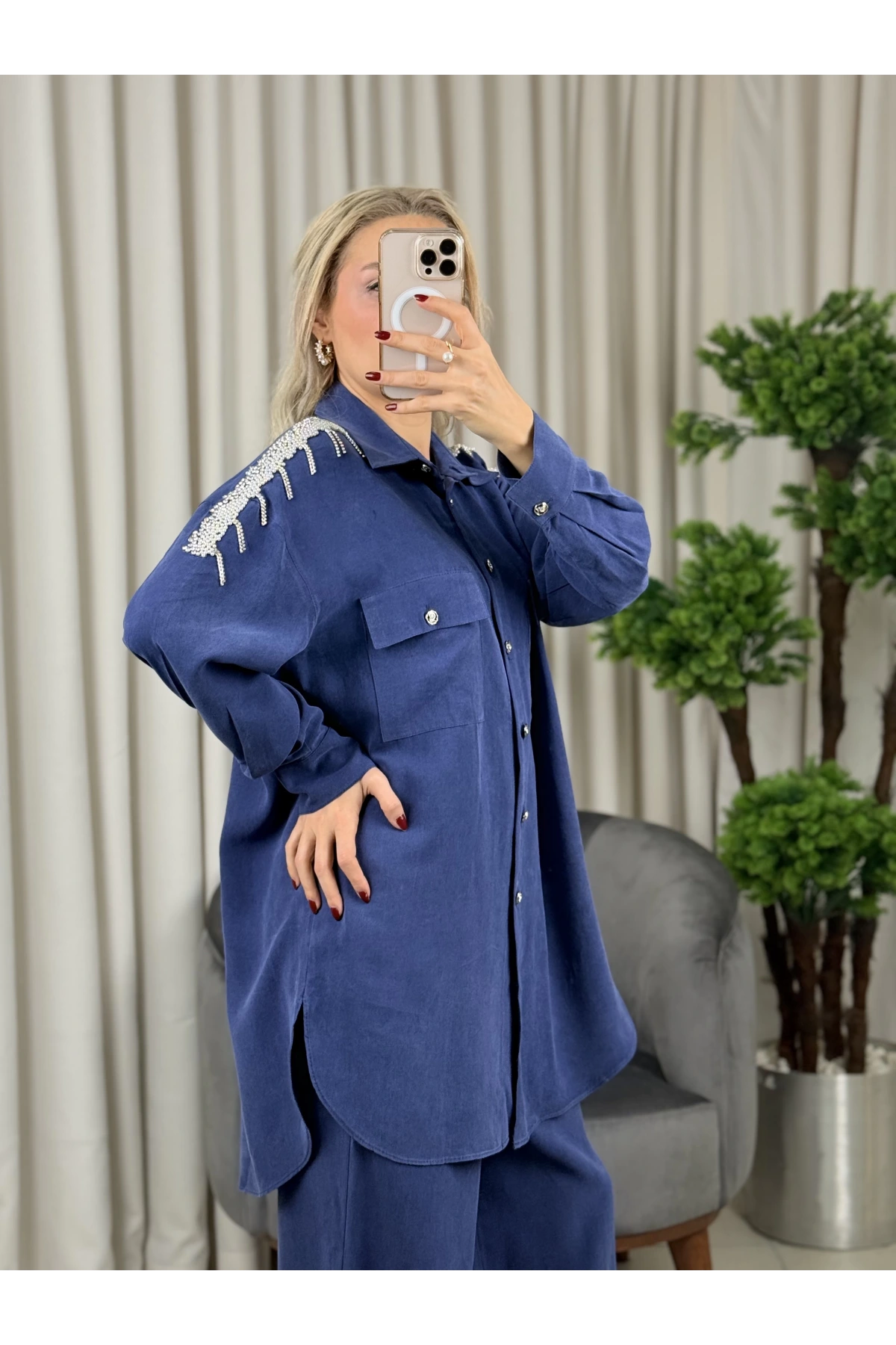 my312 Omzu İncili Tnsel Takım 25S1433