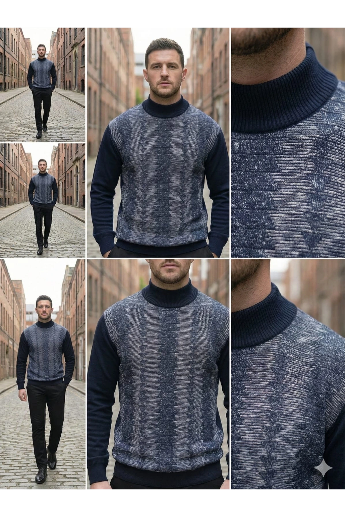 Nehir Balıkçı Yaka Triko Kazak 254100304