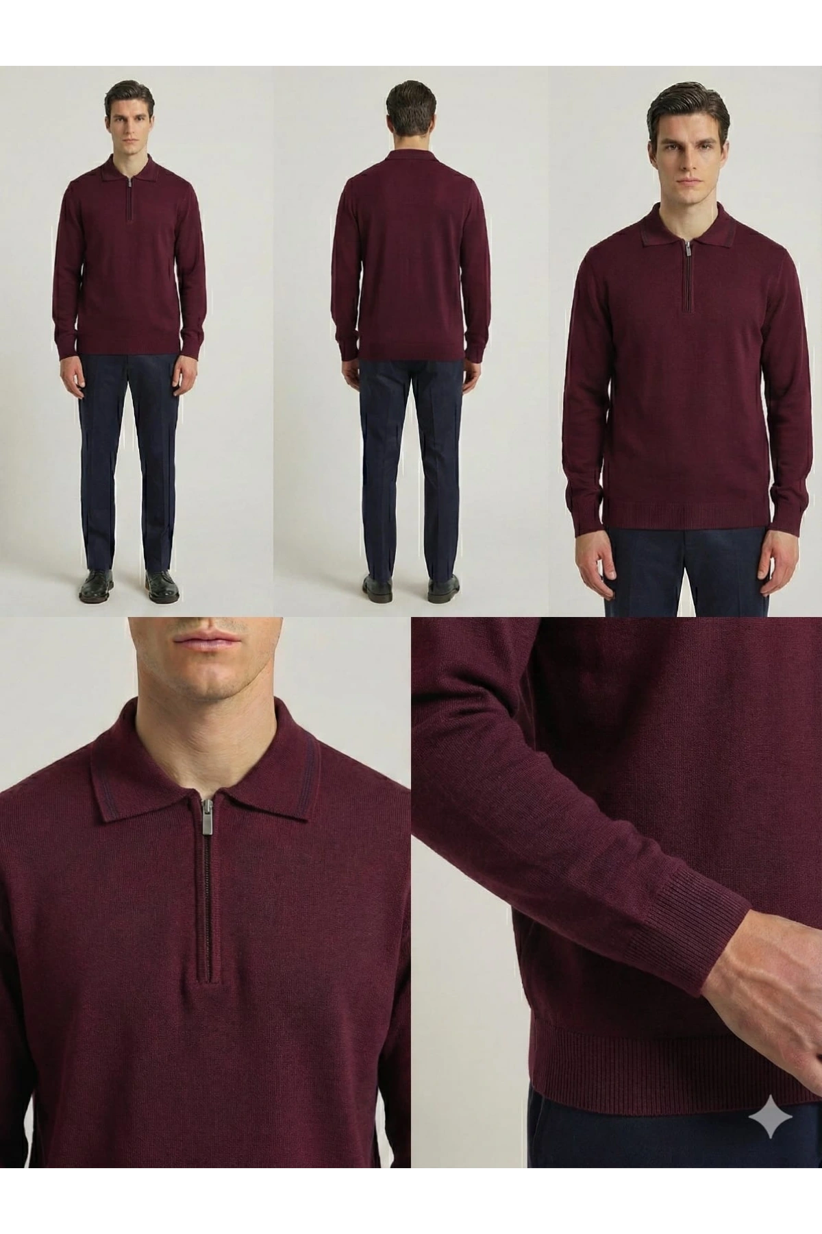 Nehir Ferm Polo Yaka Triko Kazak 254100907