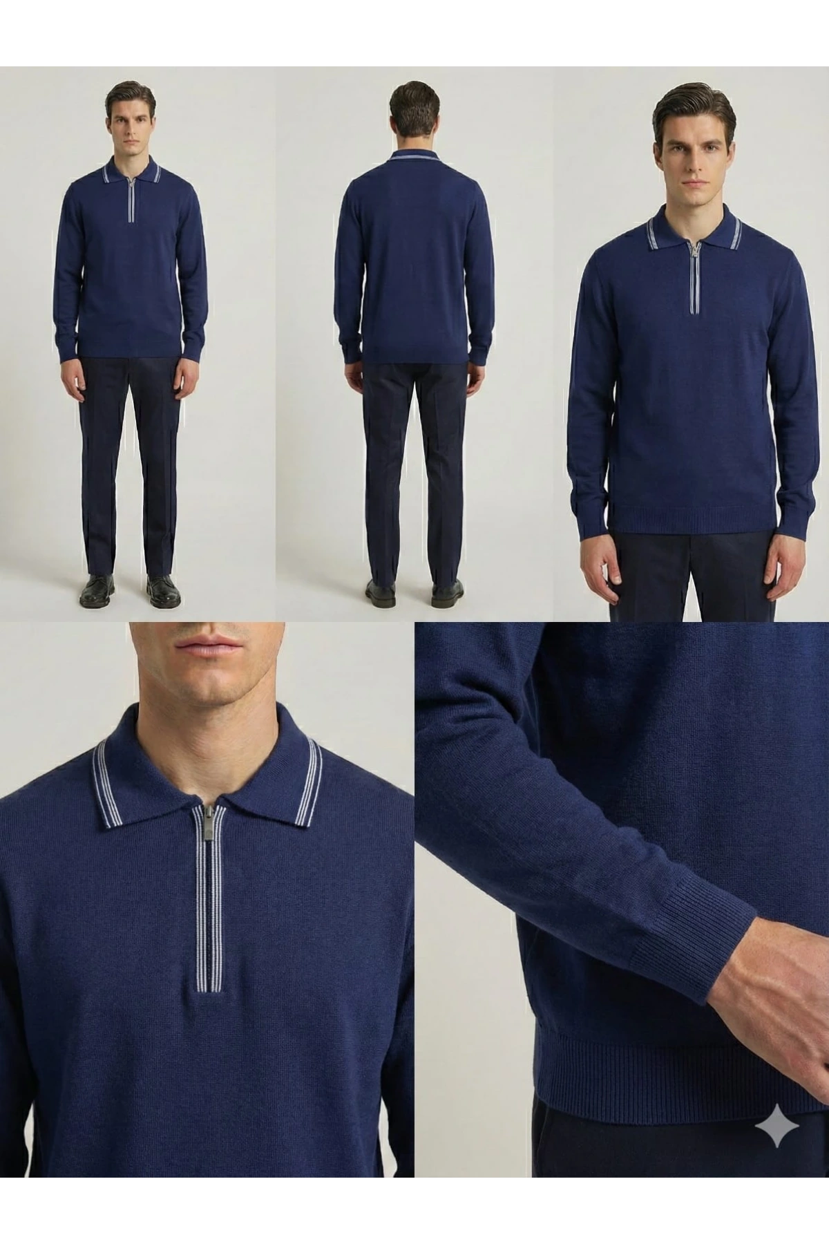 Nehir Ferm Polo Yaka Triko Kazak 254100907