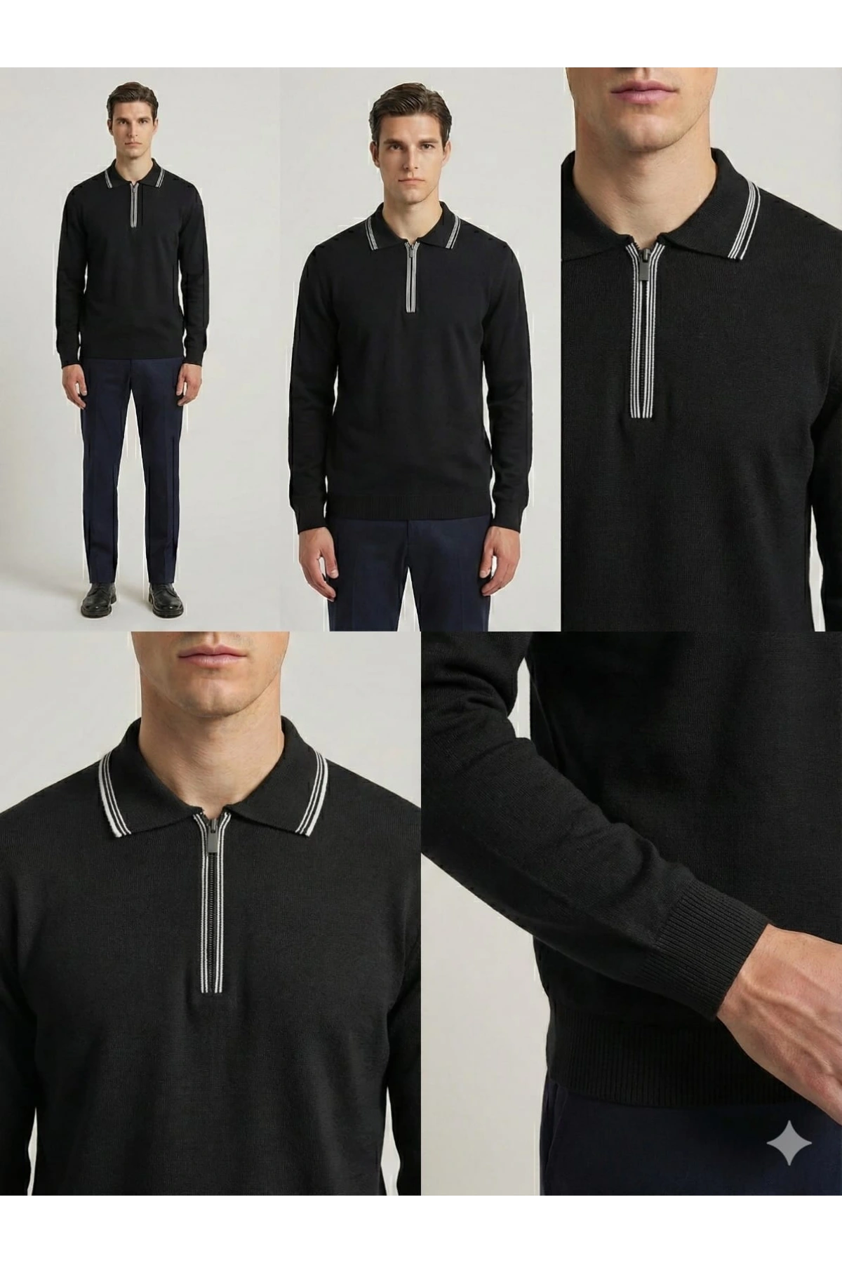 Nehir Ferm Polo Yaka Triko Kazak 254100907