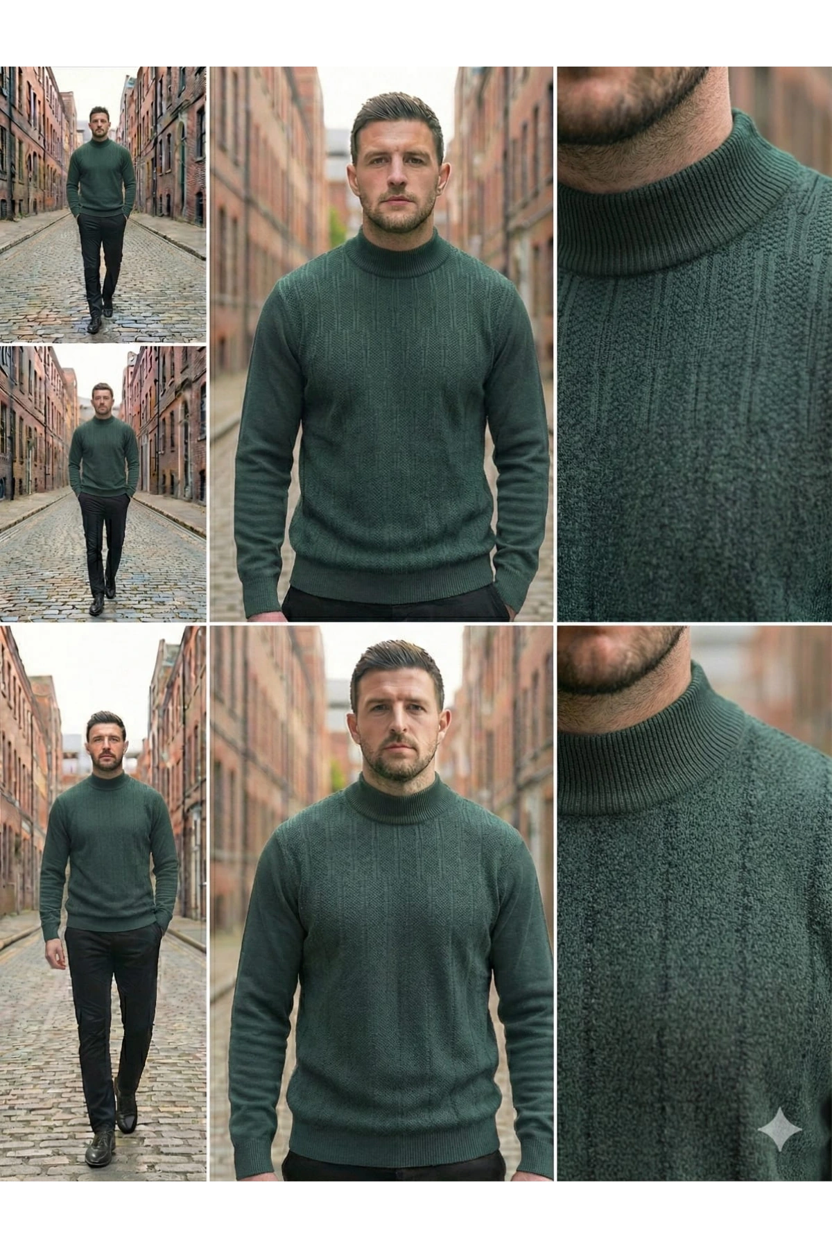 Nehir Yarım Balıkçı Triko Kazak 254100504