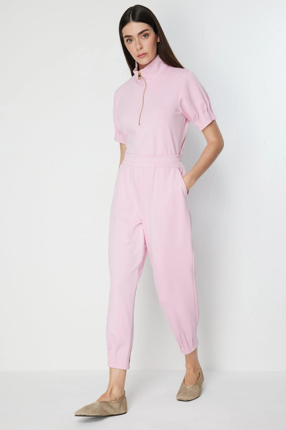 On Fashion Bilekleri Dikişli Pantolon 76374