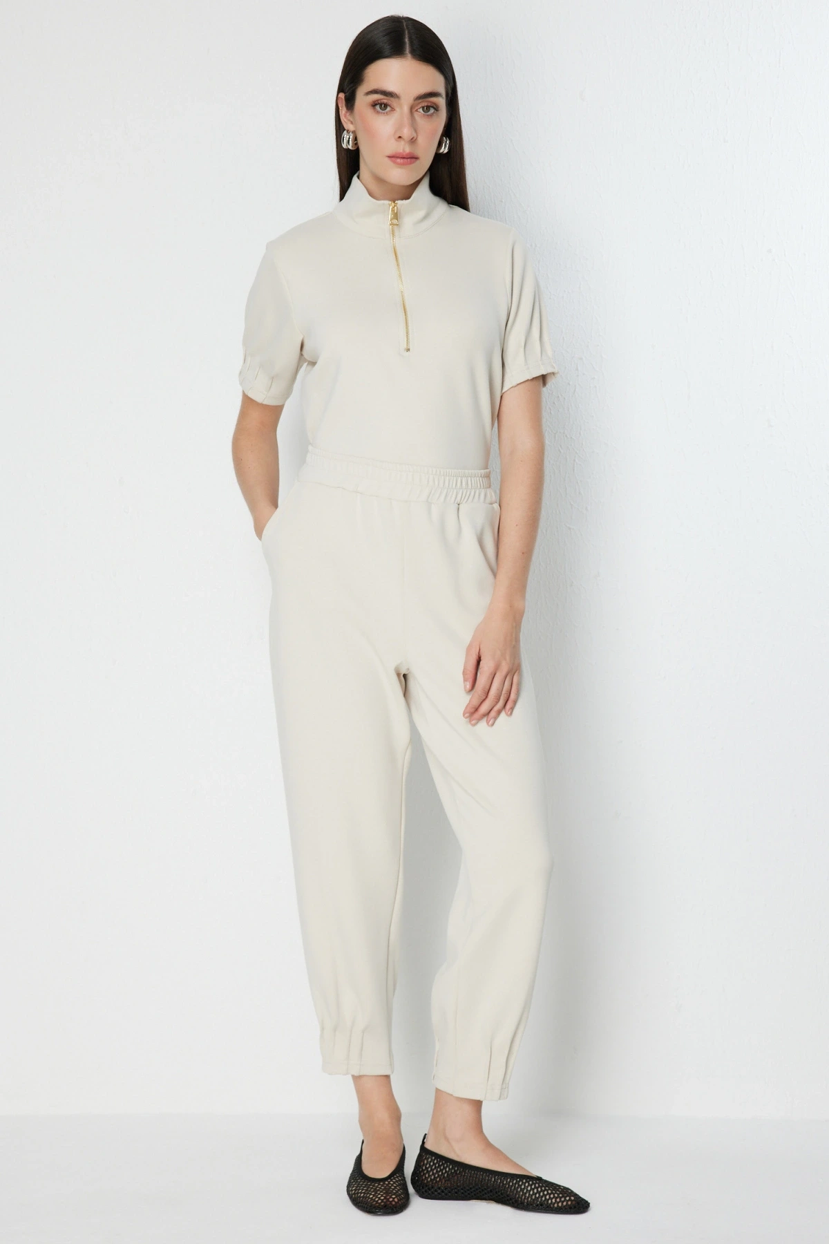 On Fashion Bilekleri Dikişli Pantolon 76374