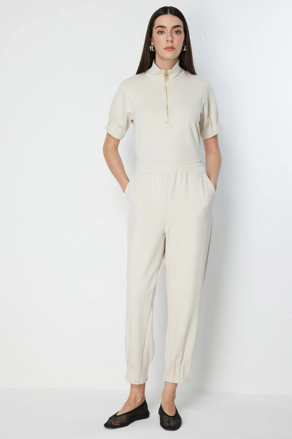 On Fashion Bilekleri Dikişli Pantolon 76374