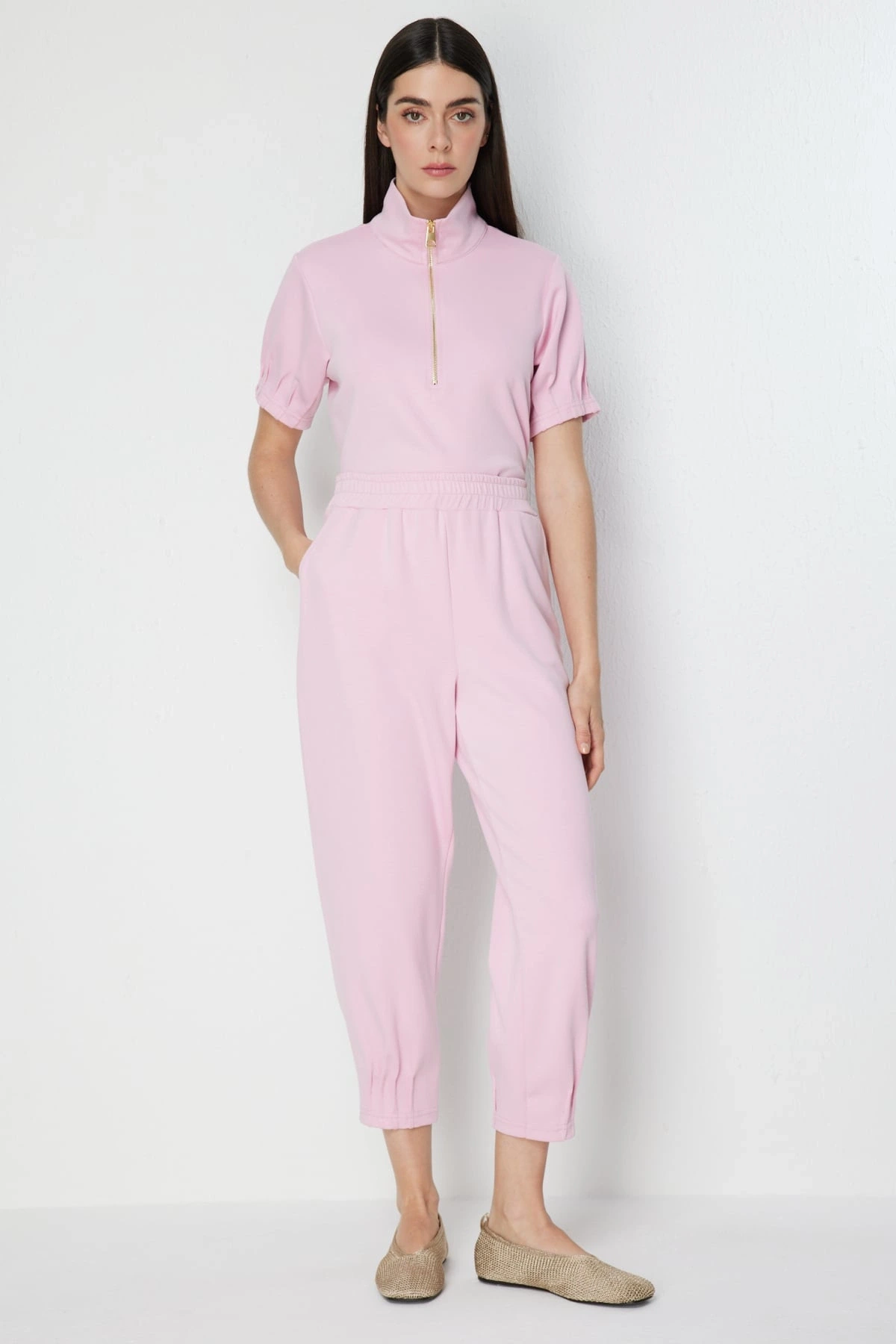 On Fashion Bilekleri Dikişli Pantolon 76374