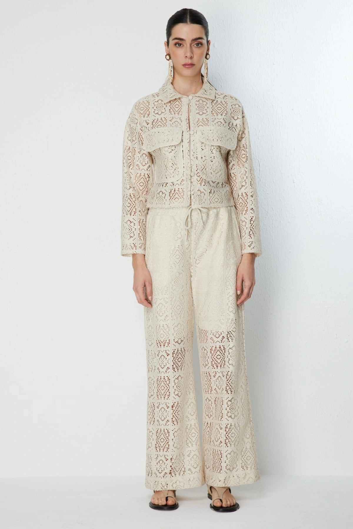 On Fashion Dantelli Ceket 76516