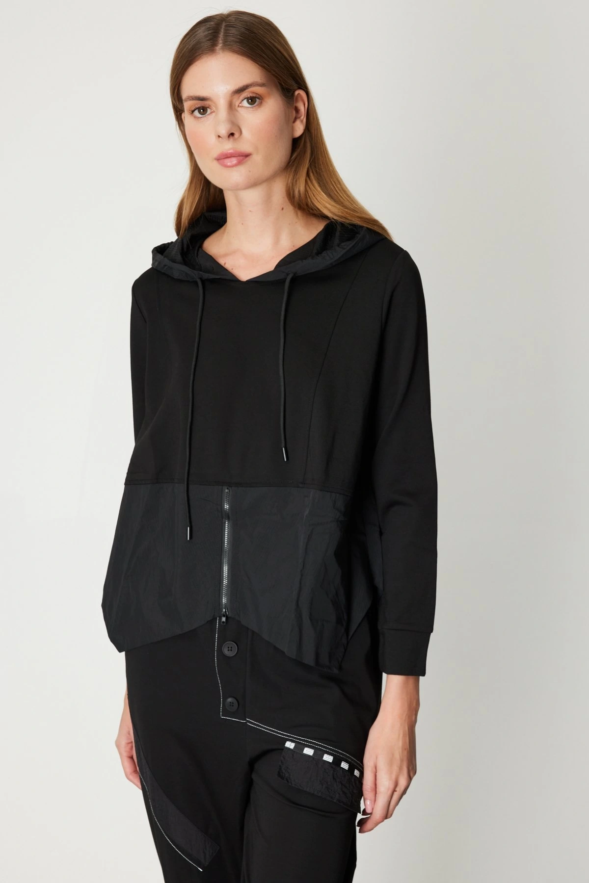 On Fashion Kapşonlu Bluz 60332