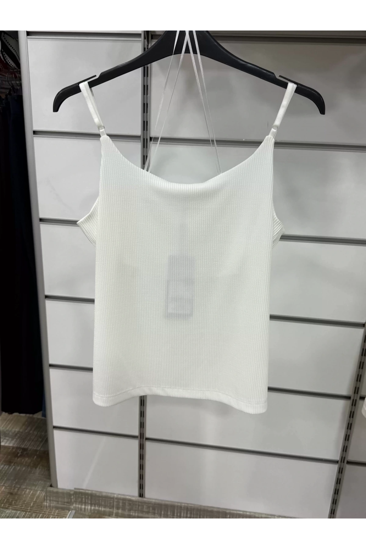 On Fashion Kuplu Askılı Basic Bluz 51469