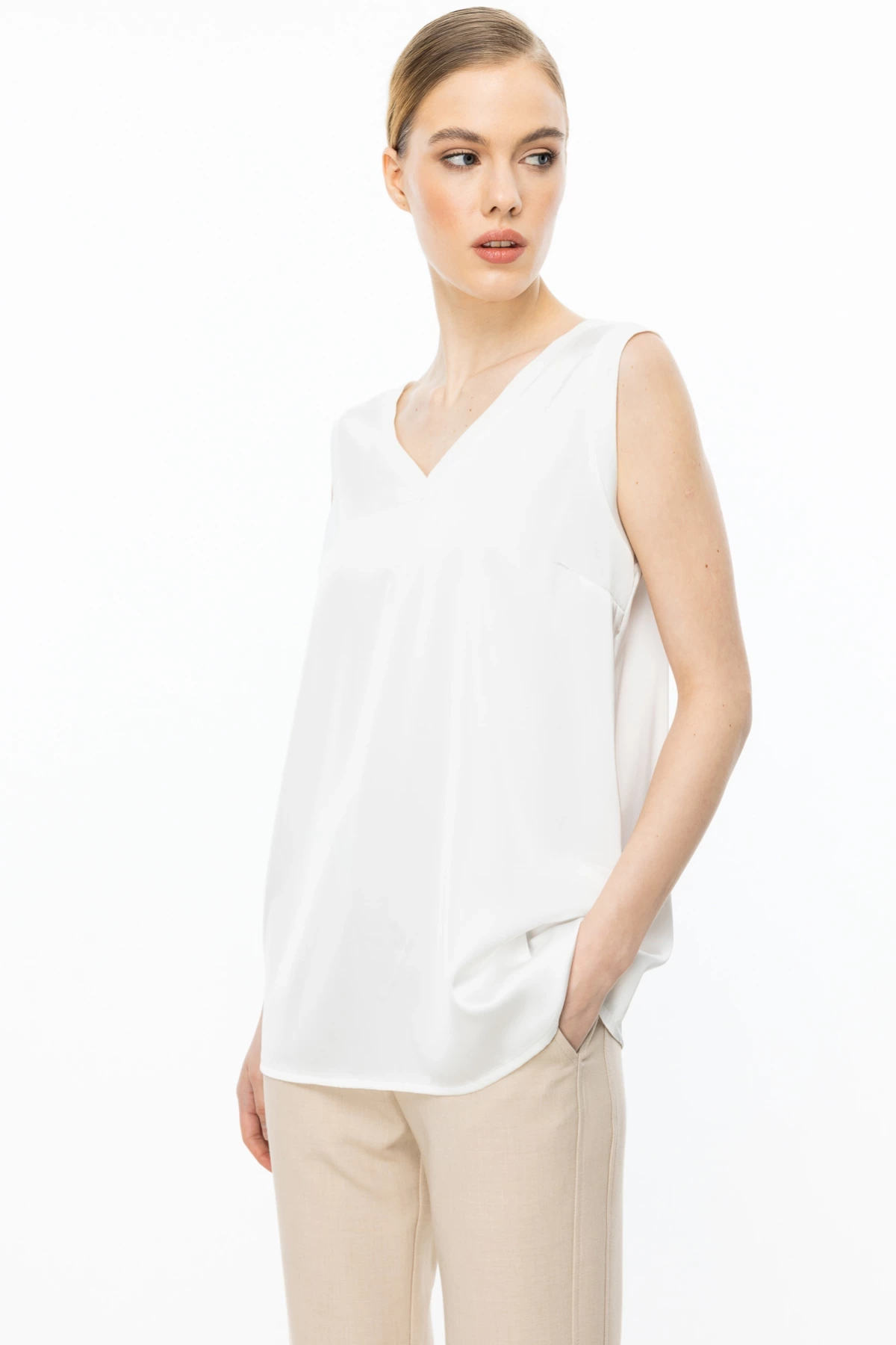 On Fashion V Yaka Kolsuz Bluz 51412